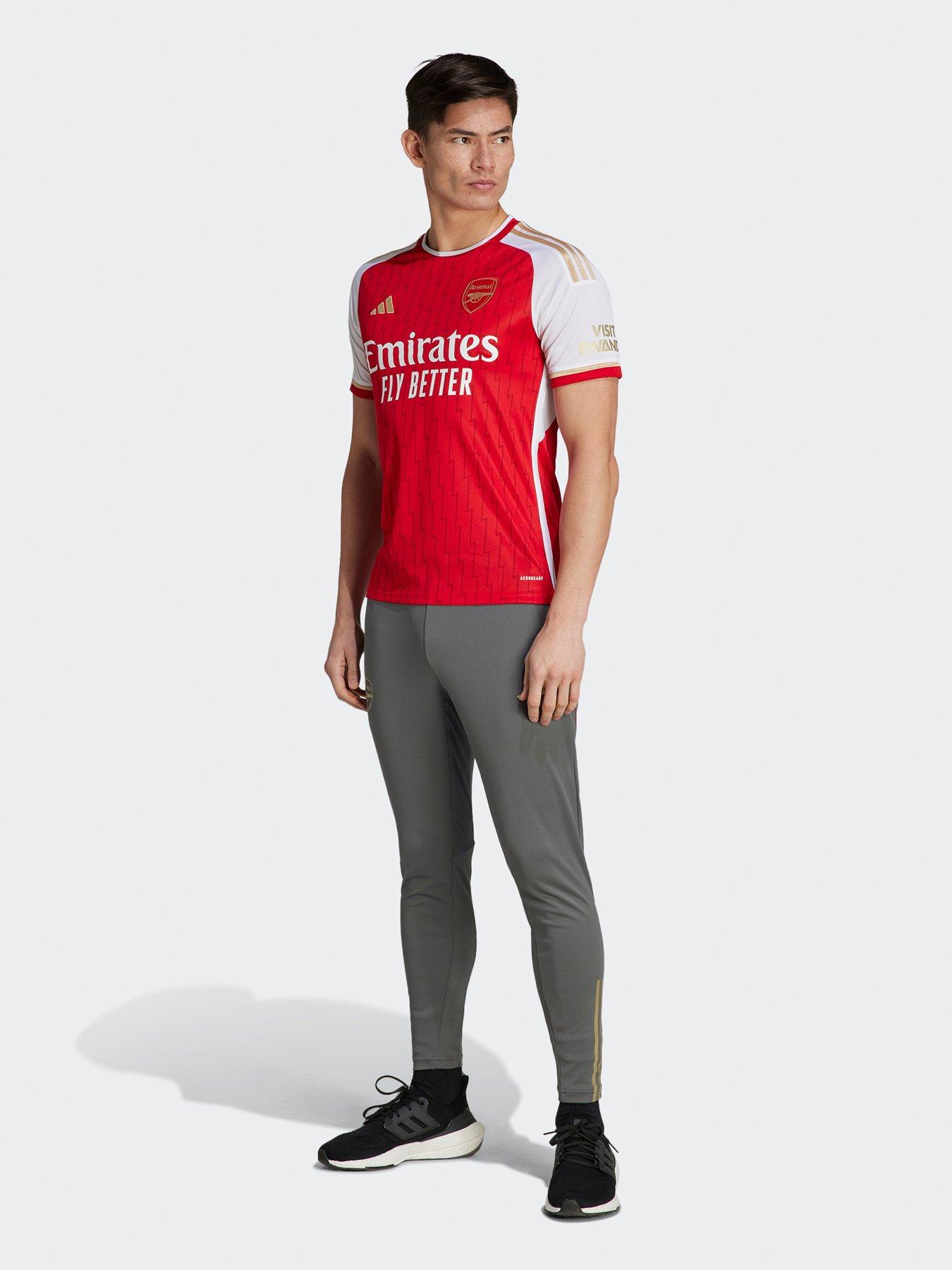 adidas Arsenal Mens 23/24 Home Stadium Replica Shirt - Red