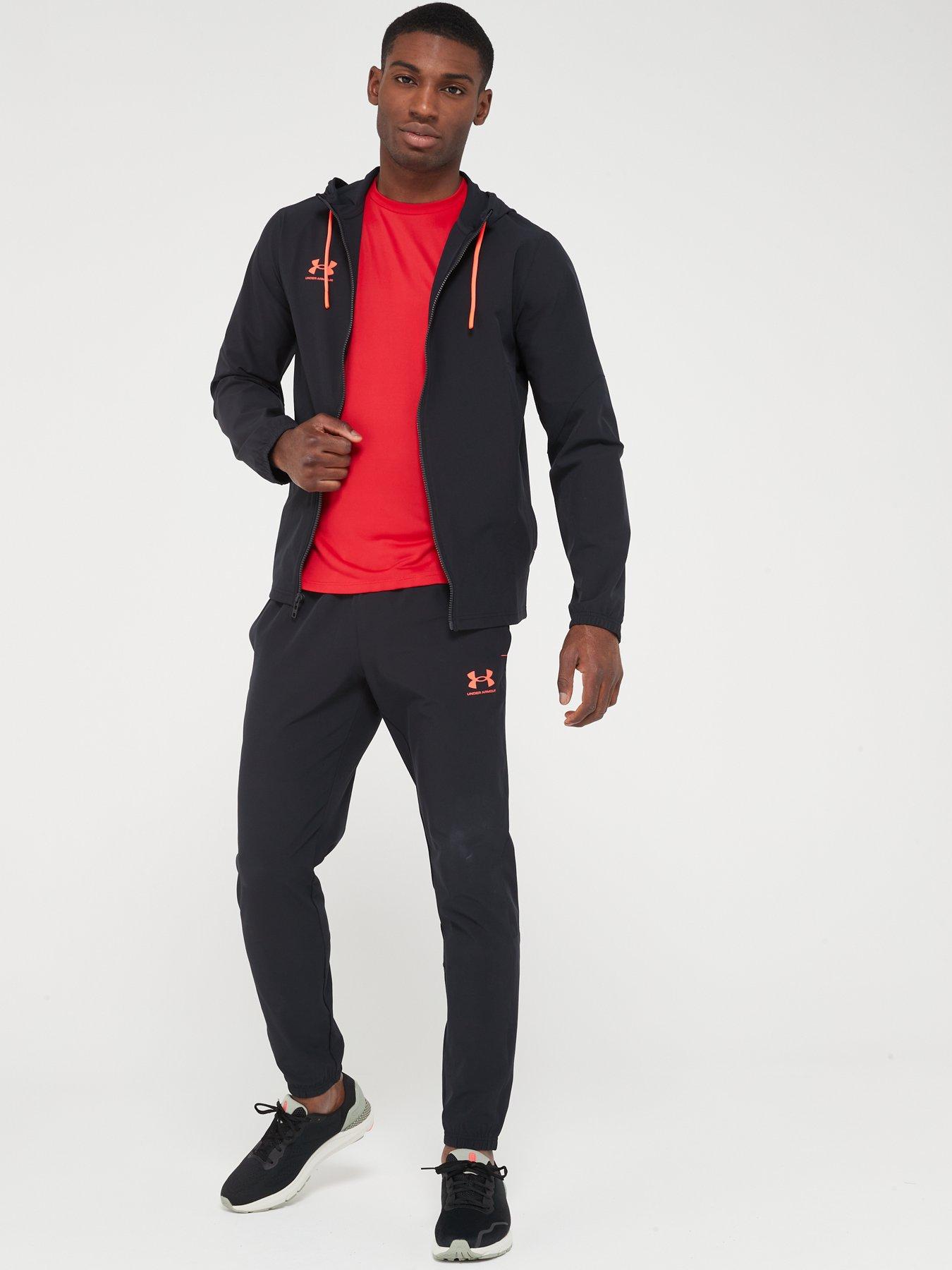 UNDER ARMOUR Mens Challenger Pro Tracksuit - Black