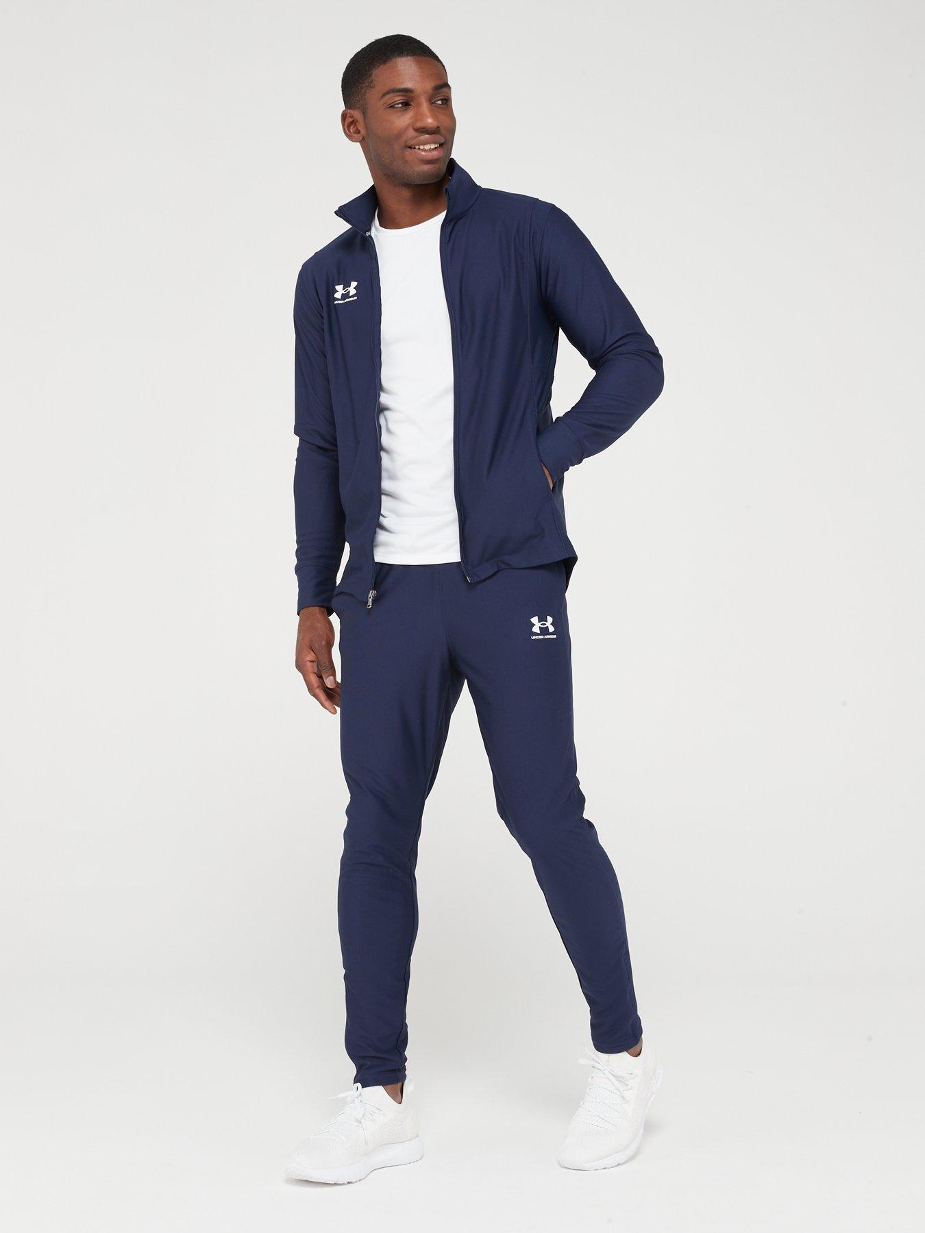 Mens navy store blue tracksuit