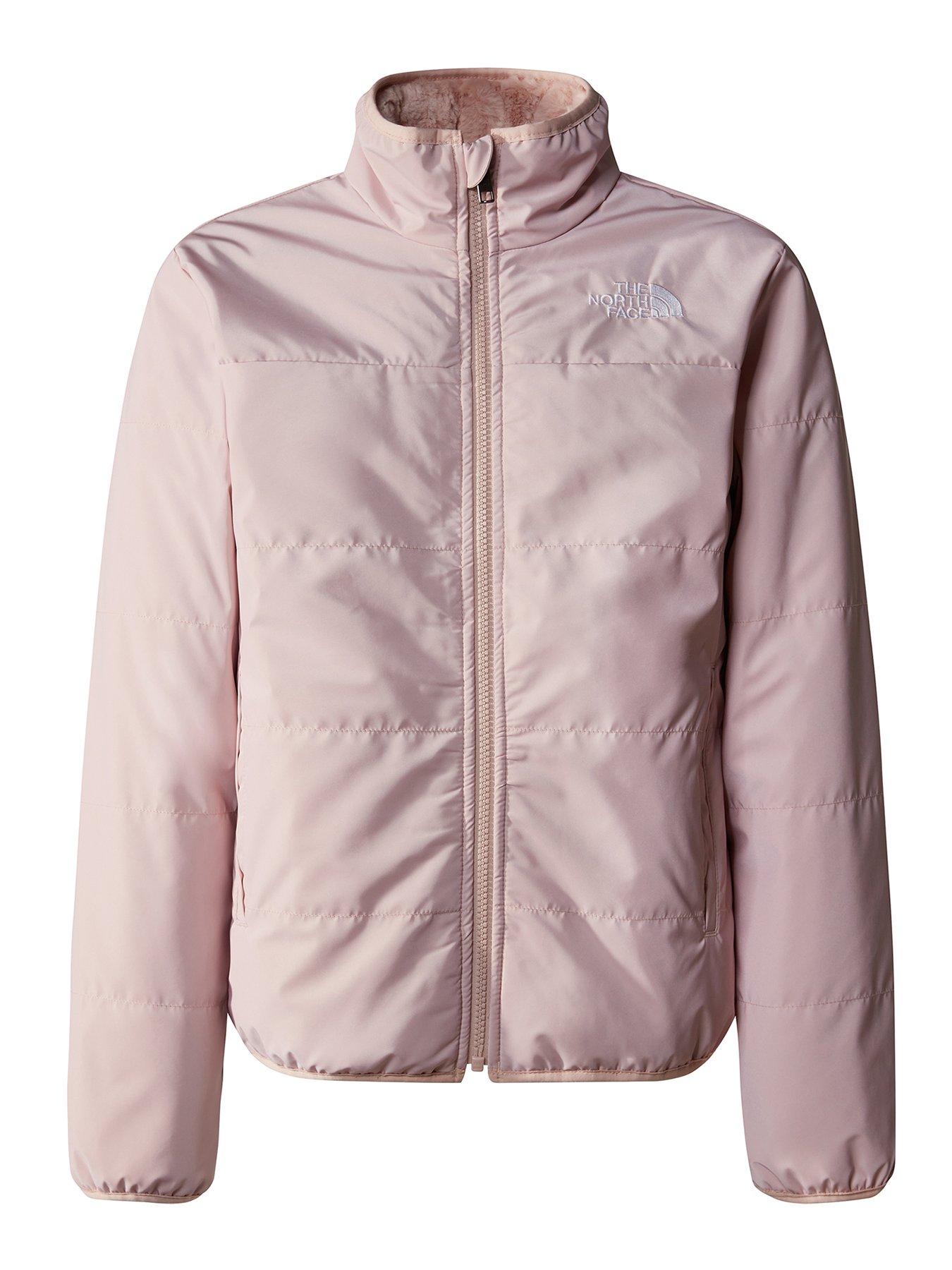 North face girls hot sale reversible coat