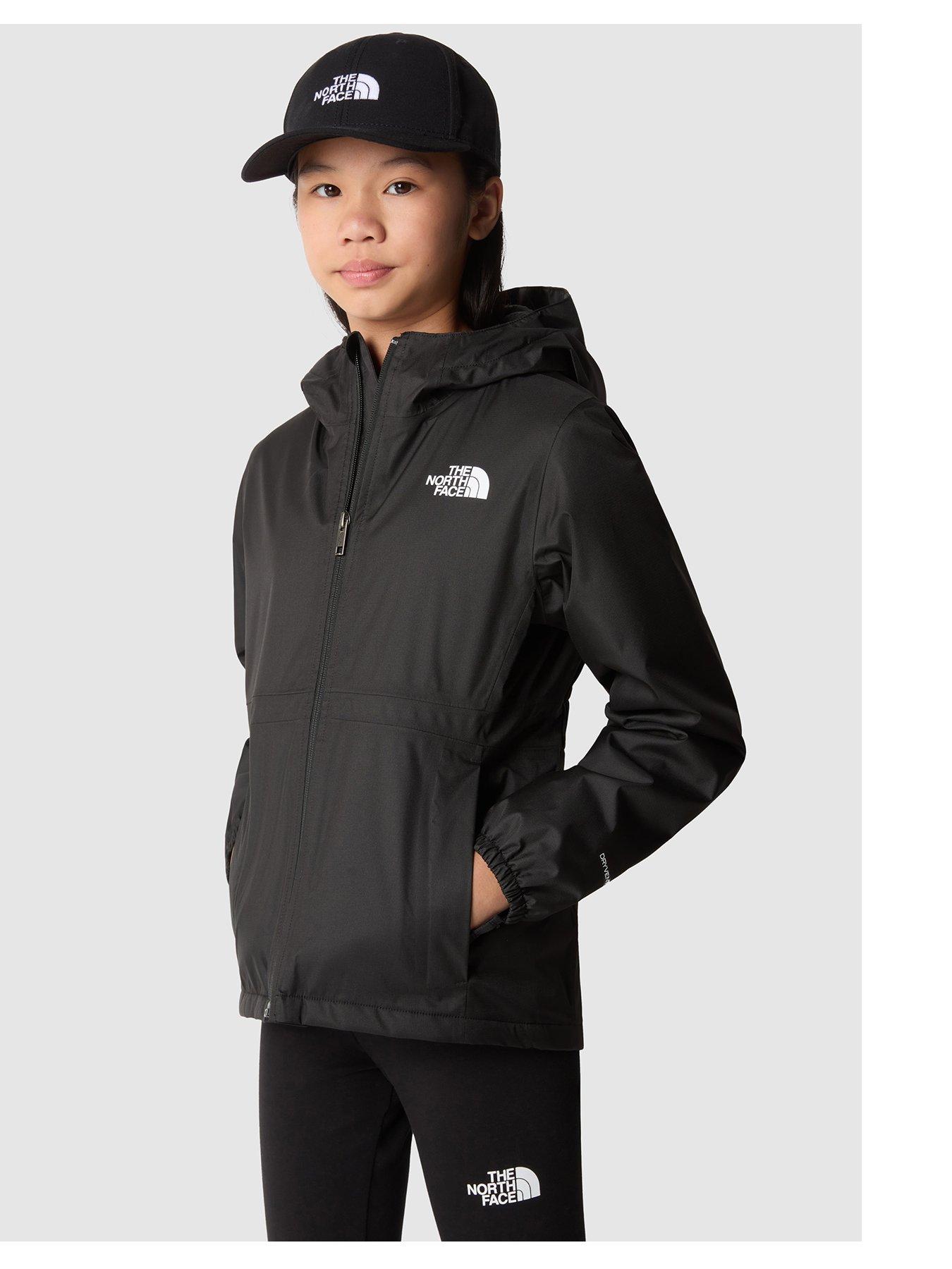 THE NORTH FACE Girls Warm Storm Rain Jacket - Black