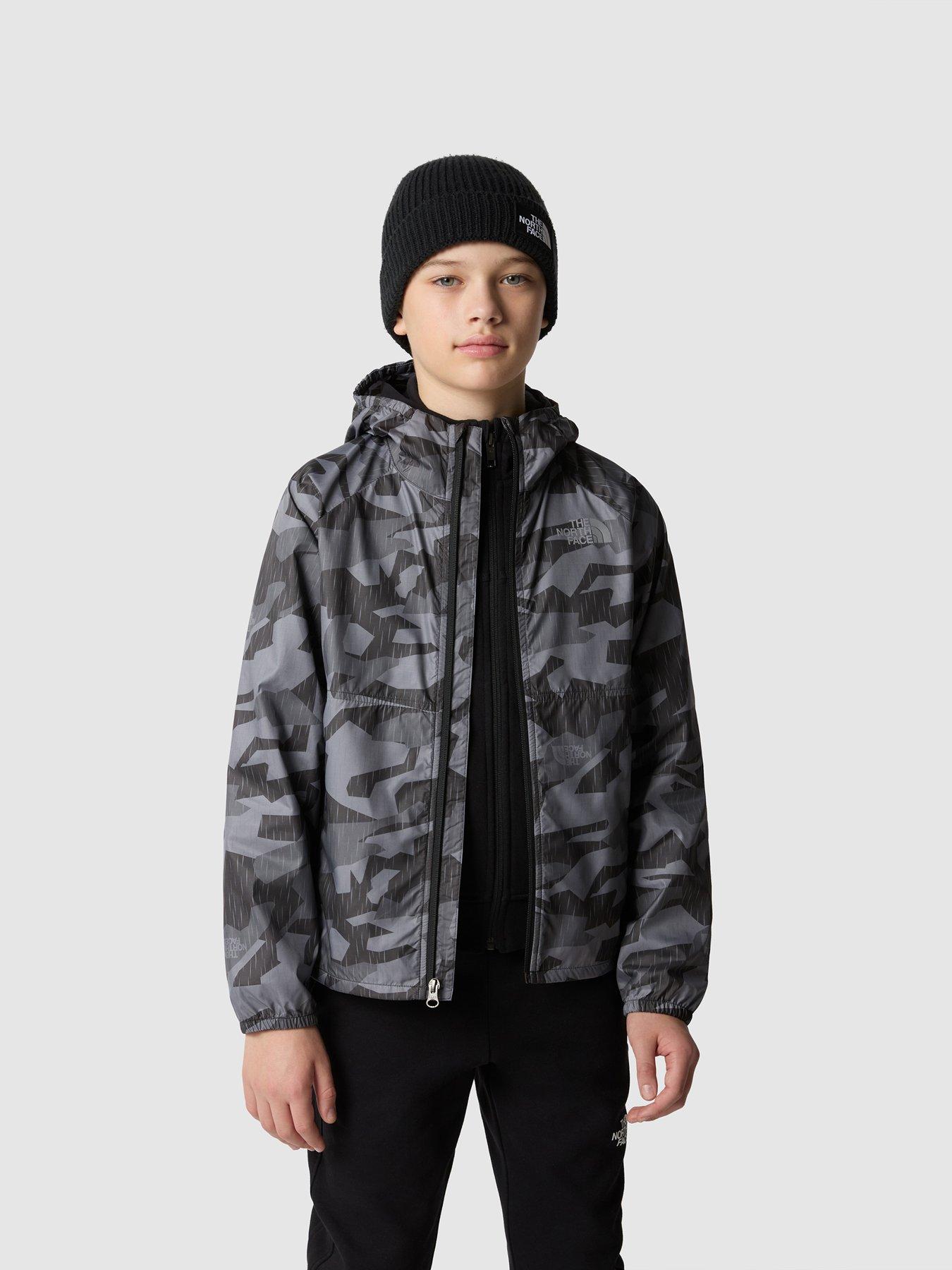 THE NORTH FACE Boys Never Stop Wind Jacket - Print | very.co.uk