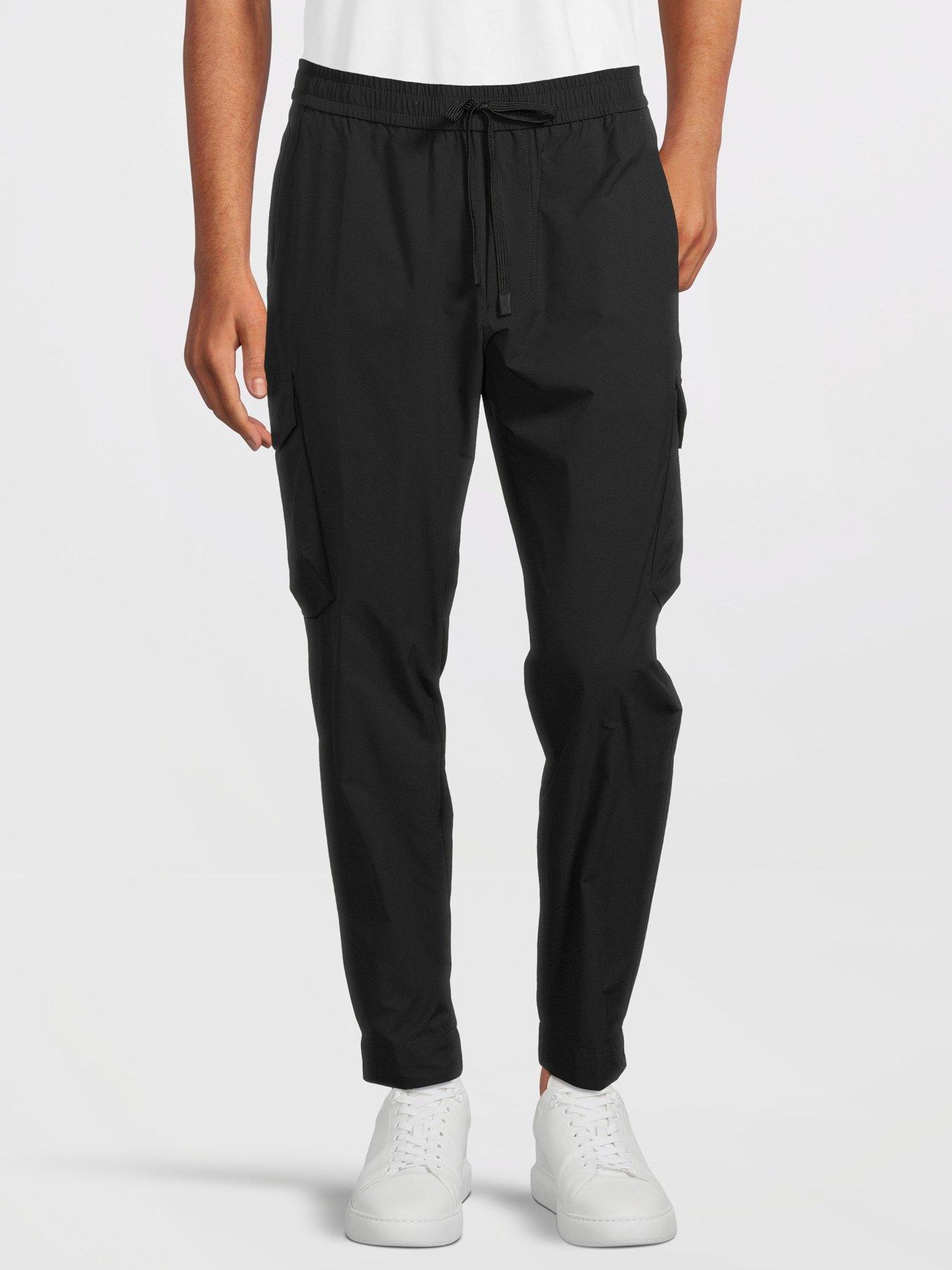 BOSS T_urbanex-cargolight Cargo Pants- Black