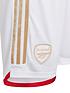  image of adidas-arsenal-junior-2324-home-stadium-shorts-white