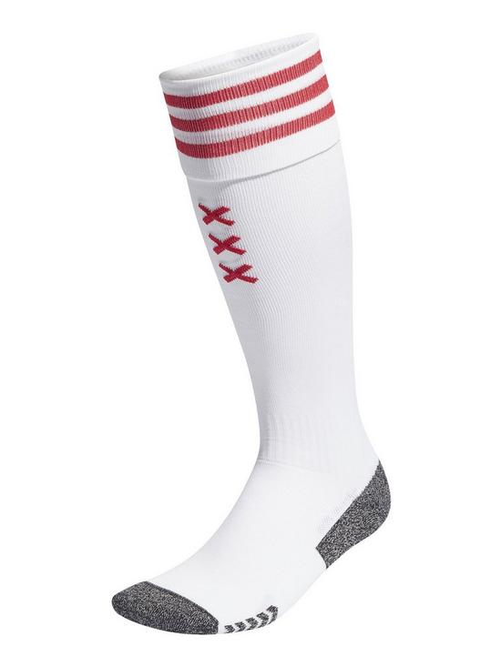 front image of adidas-ajax-2324-home-stadium-socks