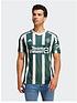  image of adidas-manchester-united-mens-2324-away-stadium-replica-shirt-green