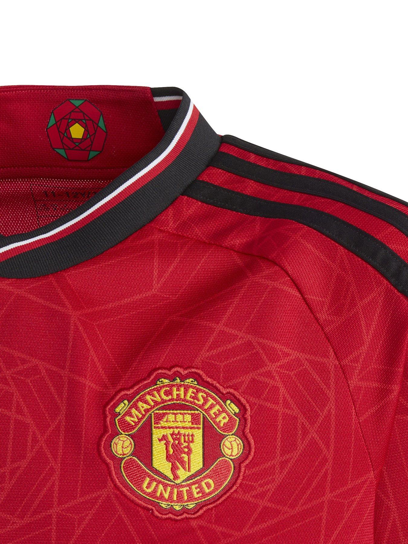 Manchester united junior store shirt