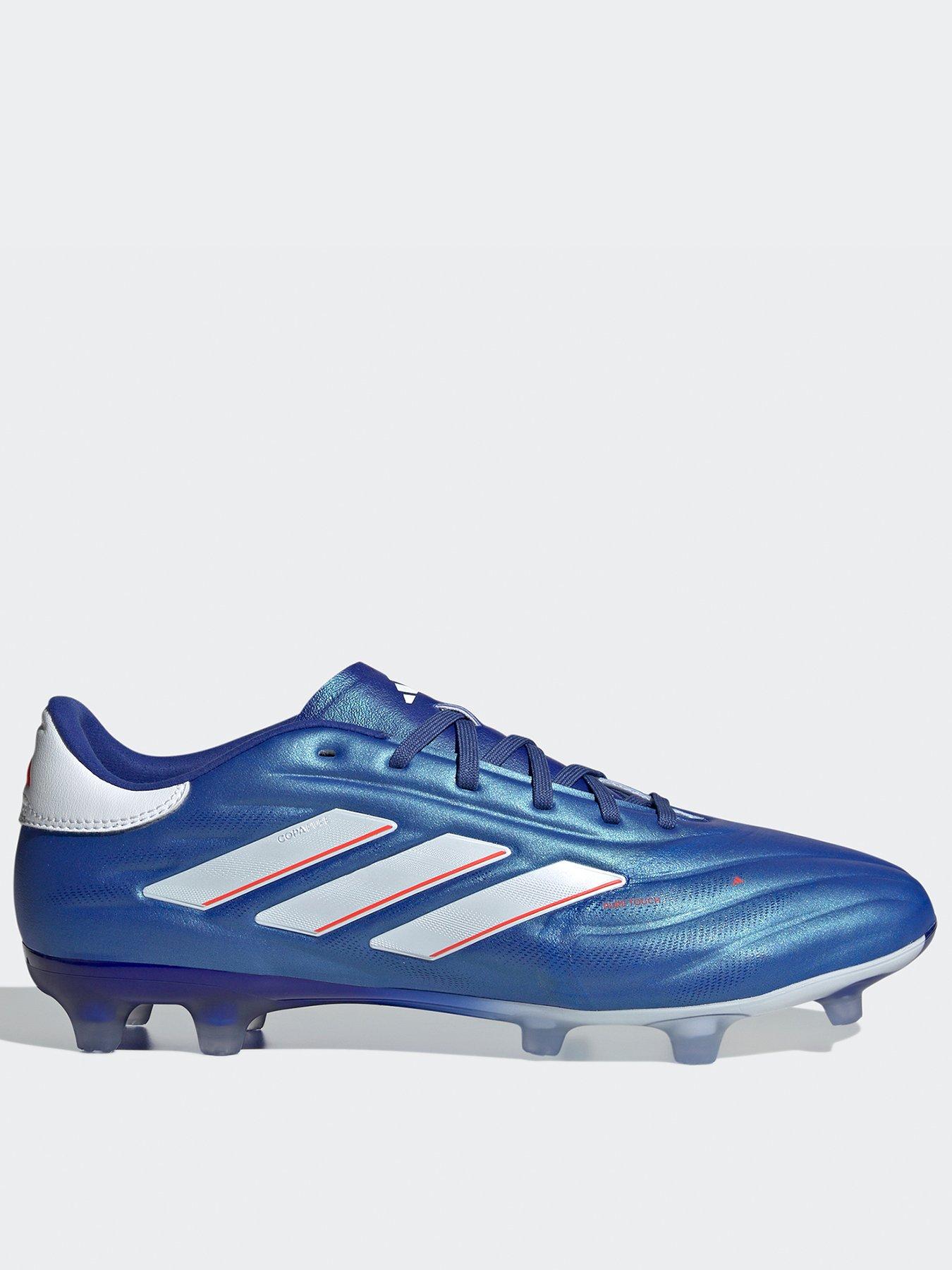 Blue adidas football boots sale