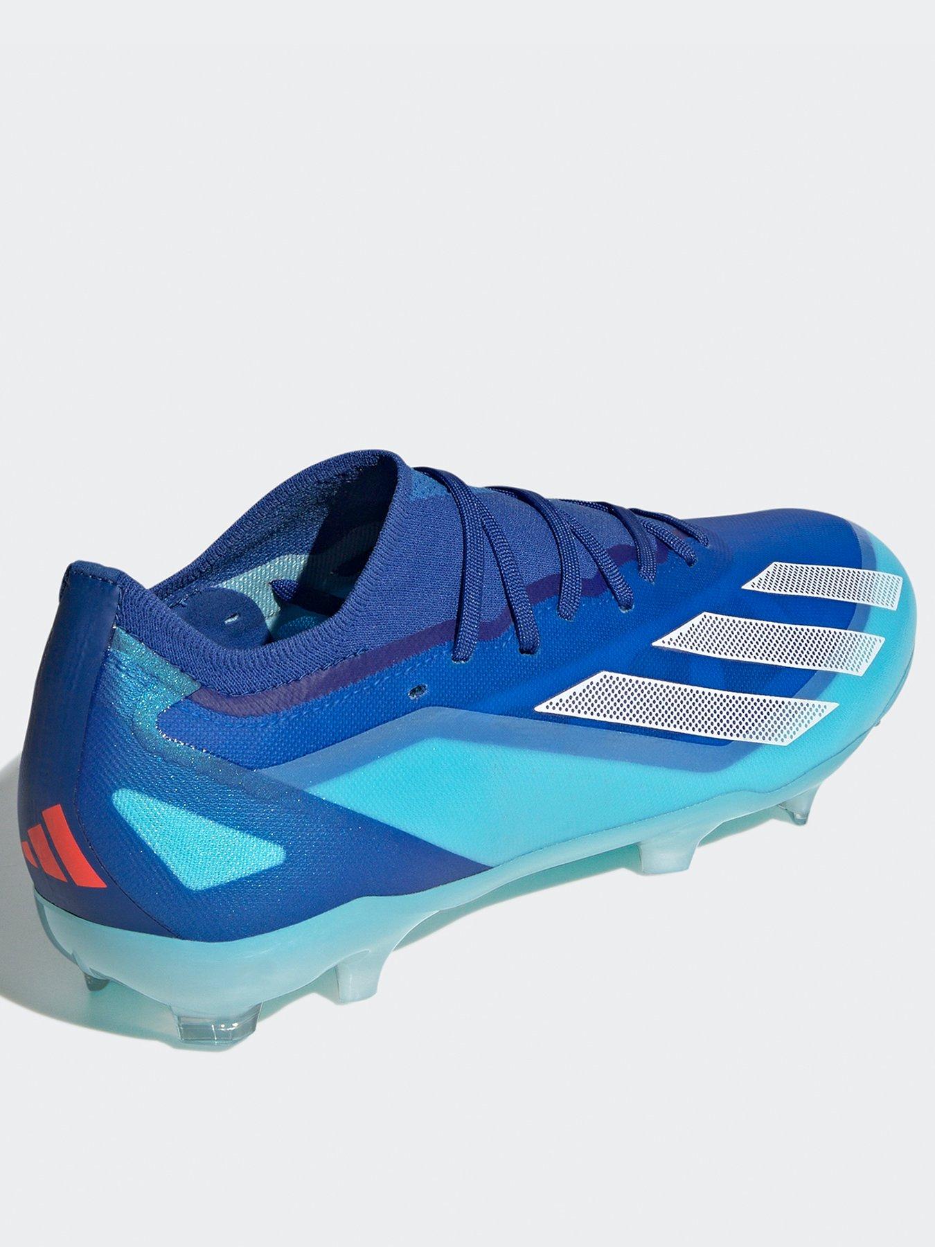 Blue adidas deals football boots