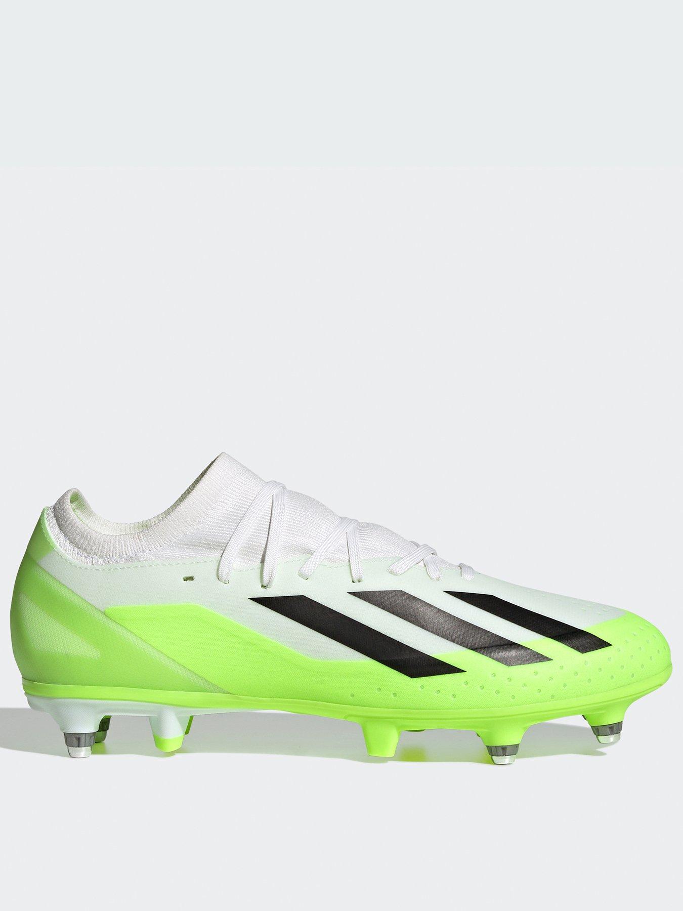 adidas Mens X 3 Soft Ground Football Boot White very