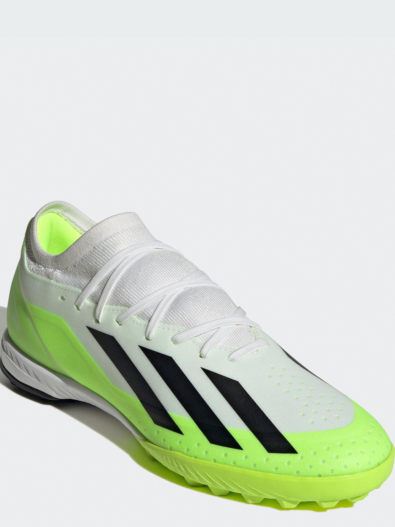 adidas Mens X Laceless Speed Form.3 Astro Turf Football Boot - White ...