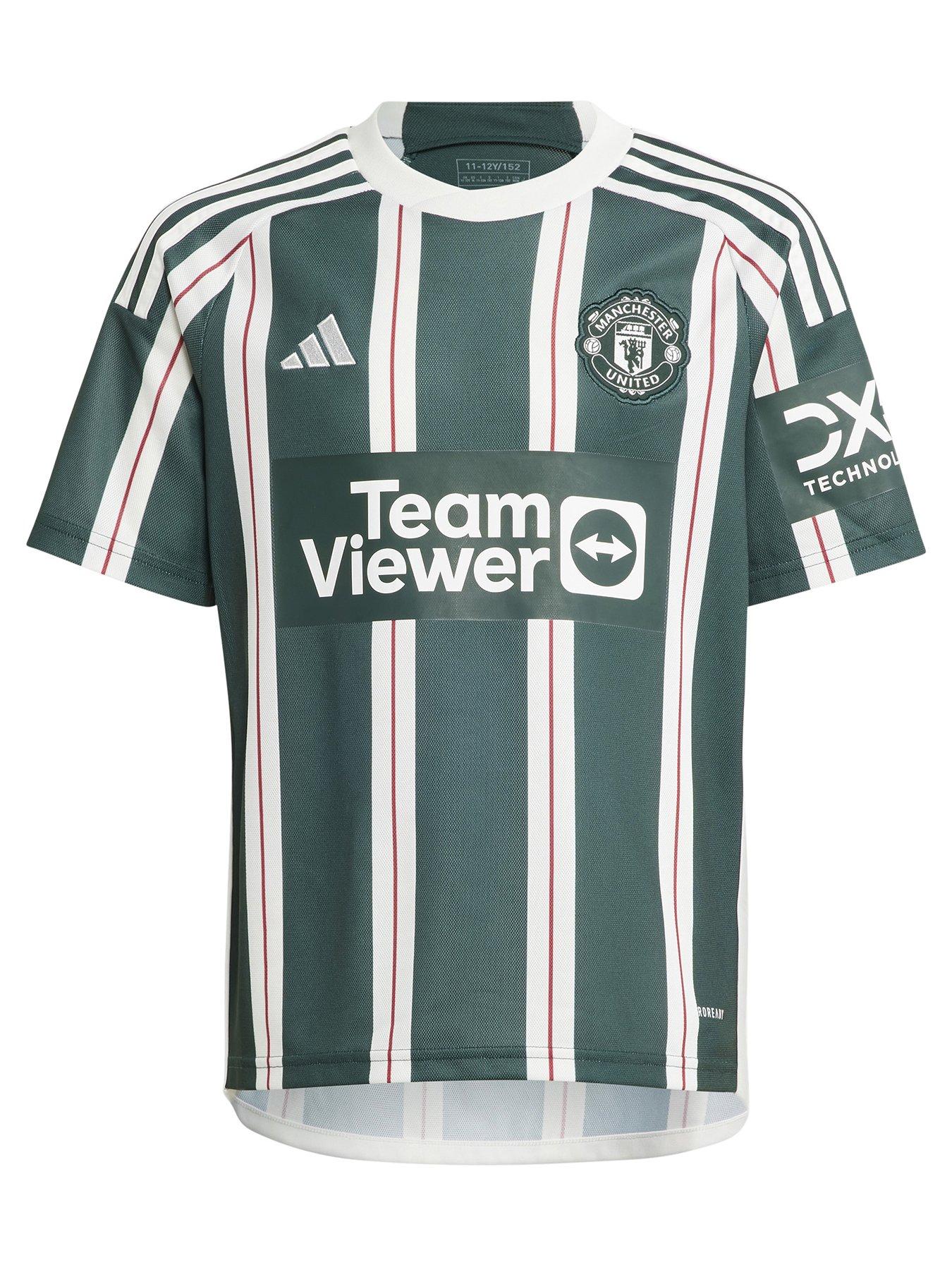 adidas Manchester United Junior 23/24 Away Stadium Replica Shirt ...