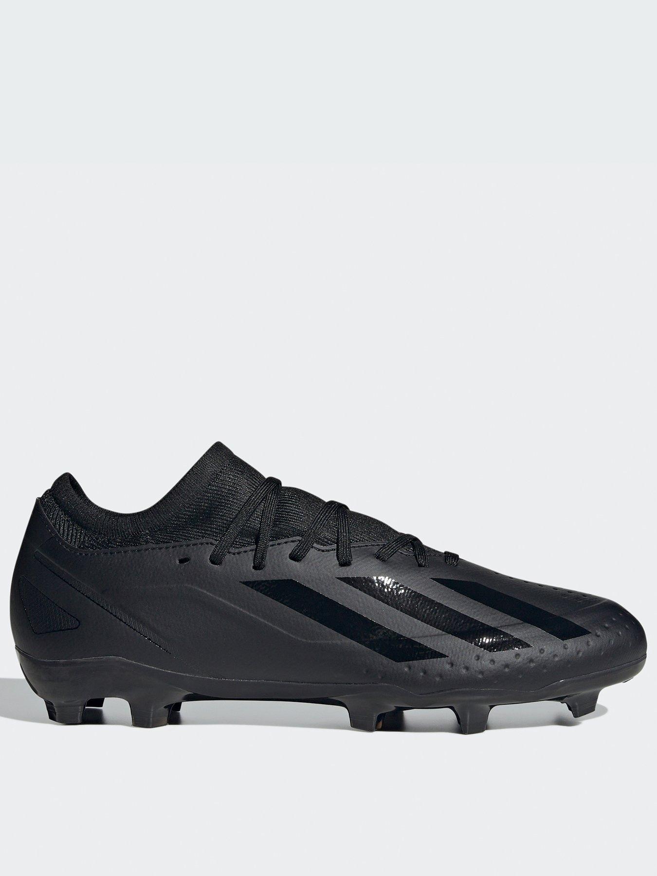 adidas Mens X Speedportal.3 Firm Ground Football Boot - Black
