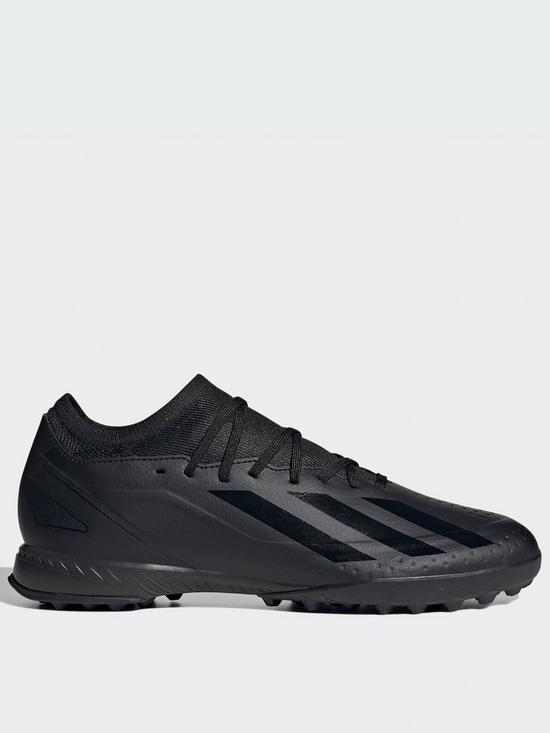 front image of adidas-mens-x-speedportal3-astro-turf-football-boot-black