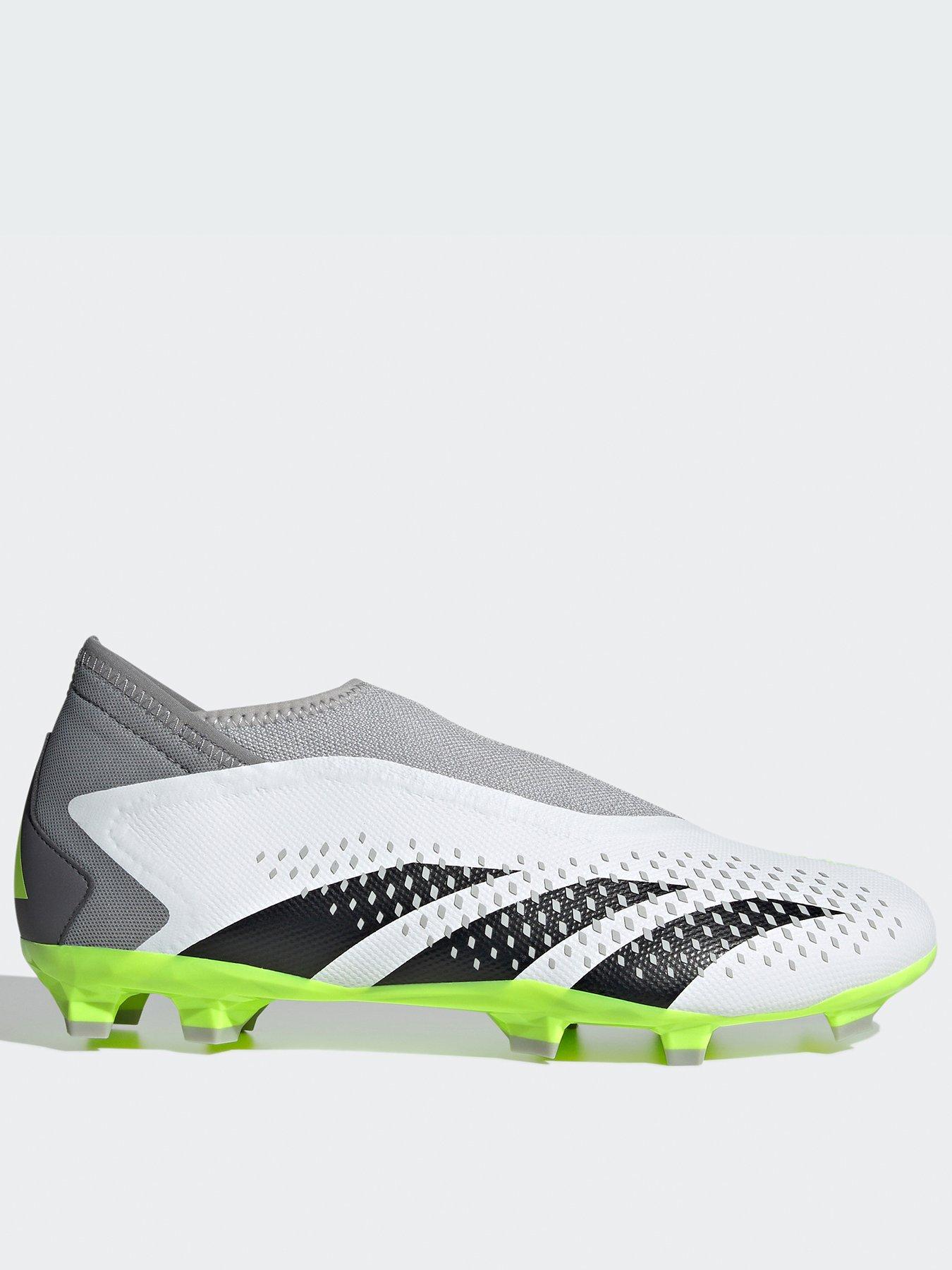 White laceless best sale football boots