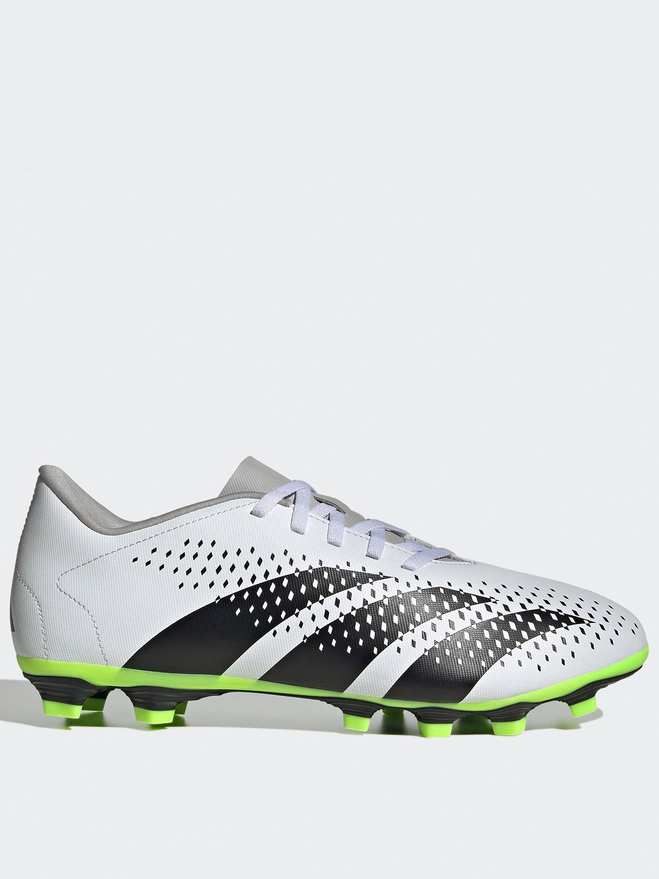 adidas Mens Predator 20.4 Firm Ground Football Boot - White | very.co.uk
