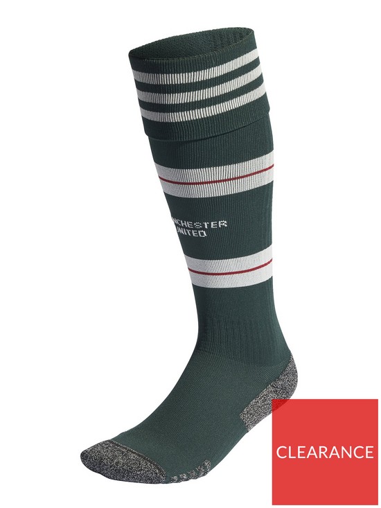 front image of adidas-manchester-united-2324-away-stadium-socks-green