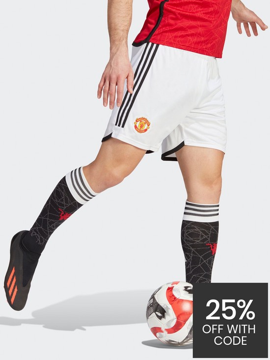 stillFront image of adidas-manchester-unitednbsp2324-home-stadium-shorts-white
