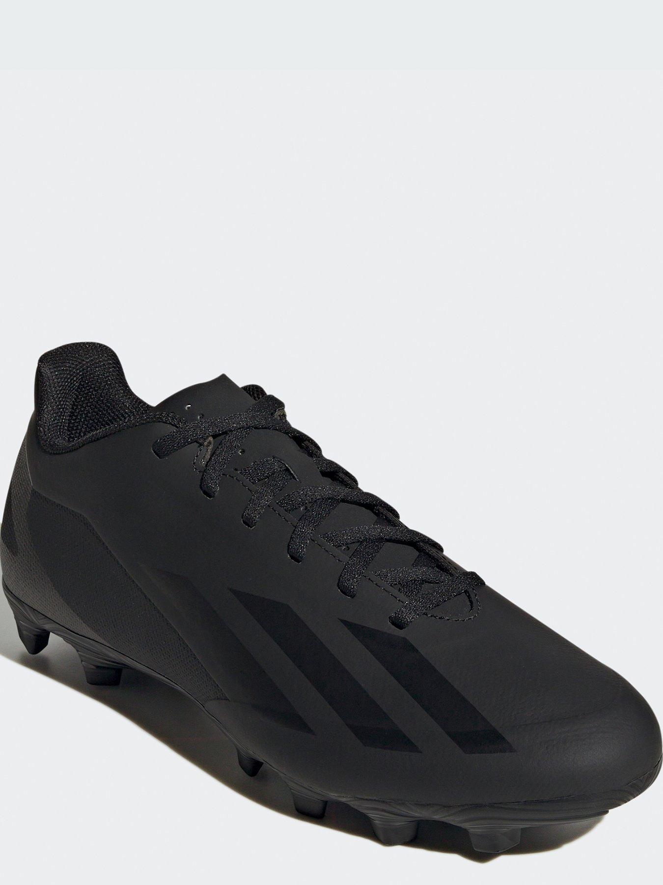 Black soft ground football sales boots