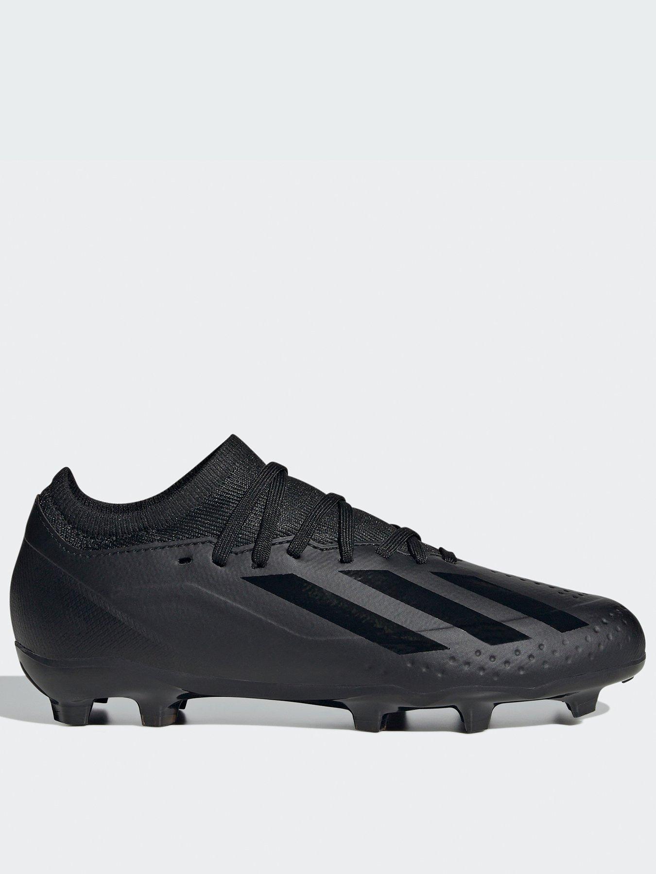 adidas Junior X Speedportal.3 Firm Ground Football Boot, Black, Size 5.5