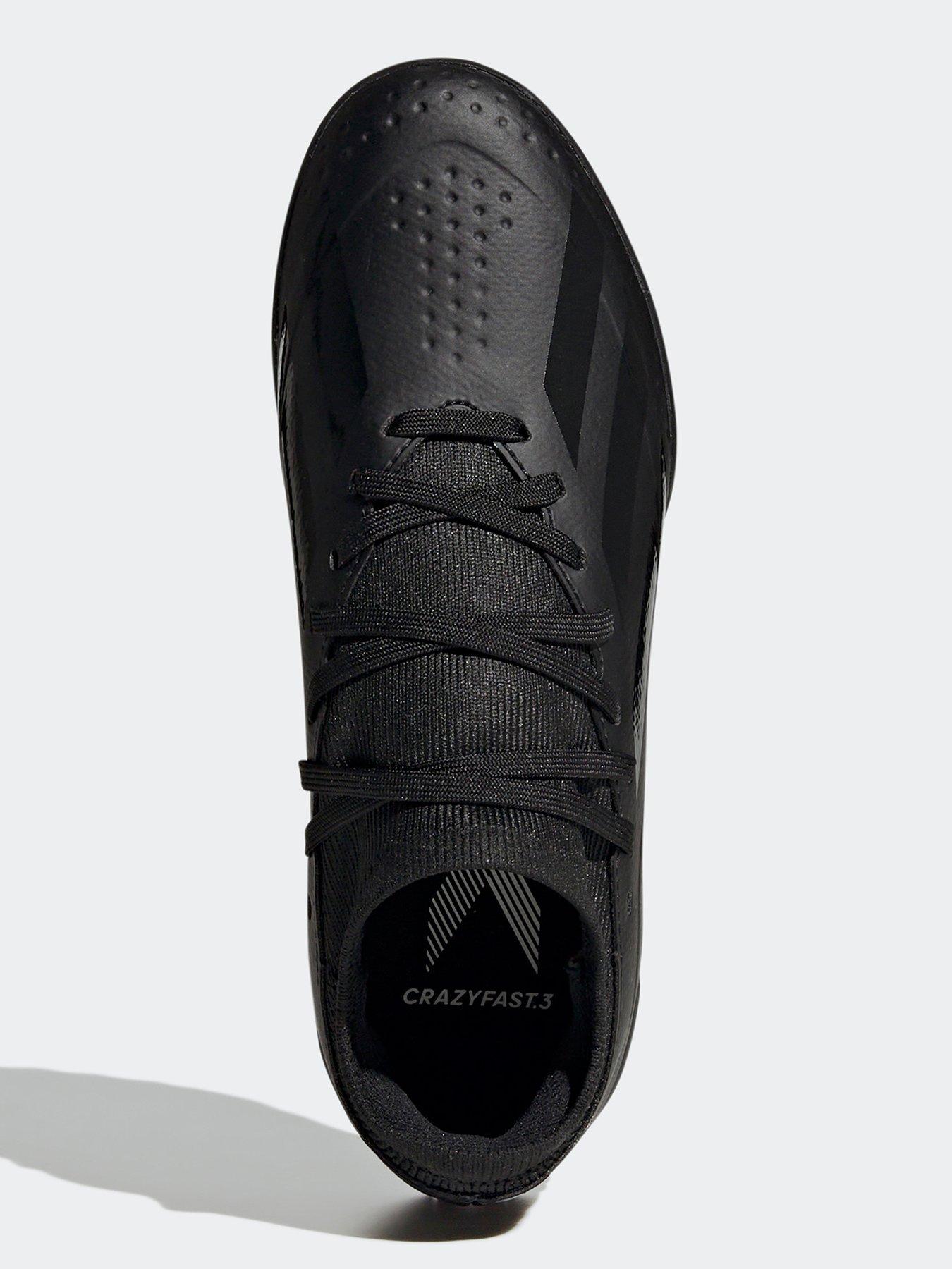 Image 4 of 6 of adidas Junior X Speedportal.3 Astro Turf Football Boot - Black