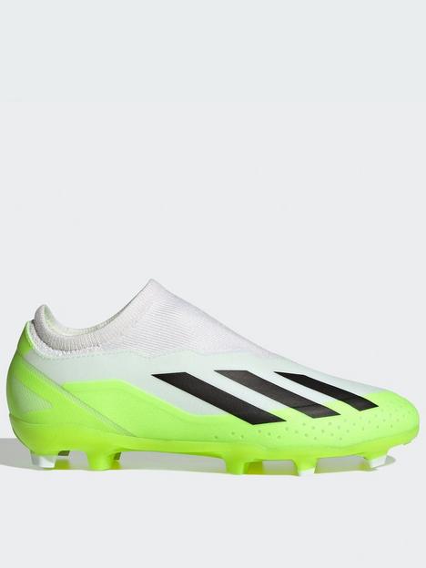 adidas-junior-x-laceless-speed-form3-firm-ground-football-boot