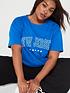  image of v-by-very-curve-new-jersey-graphic-print-t-shirt--blue