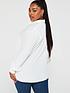  image of v-by-very-curve-longline-blouse-white