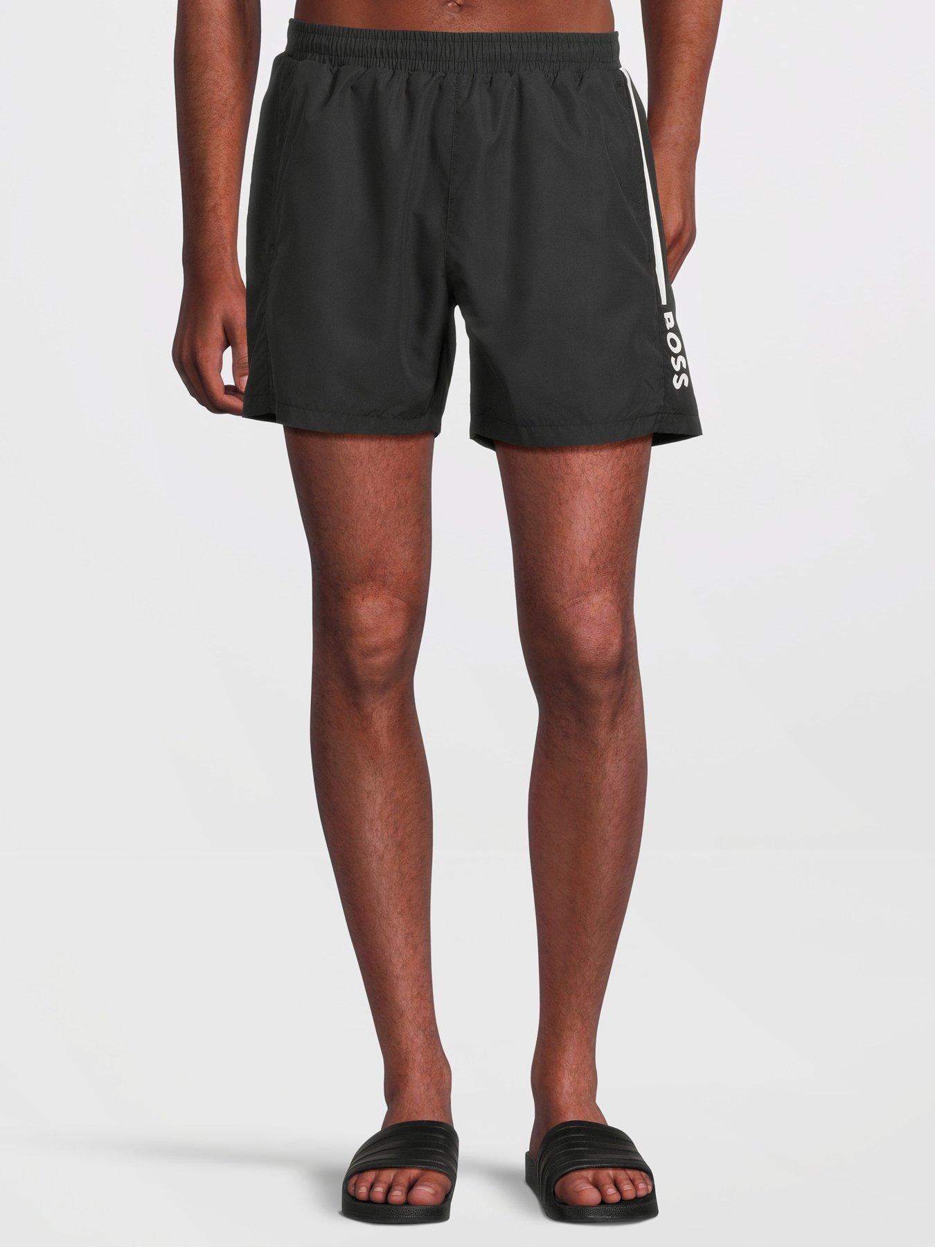 BOSS Dolphin Swim Shorts - Black
