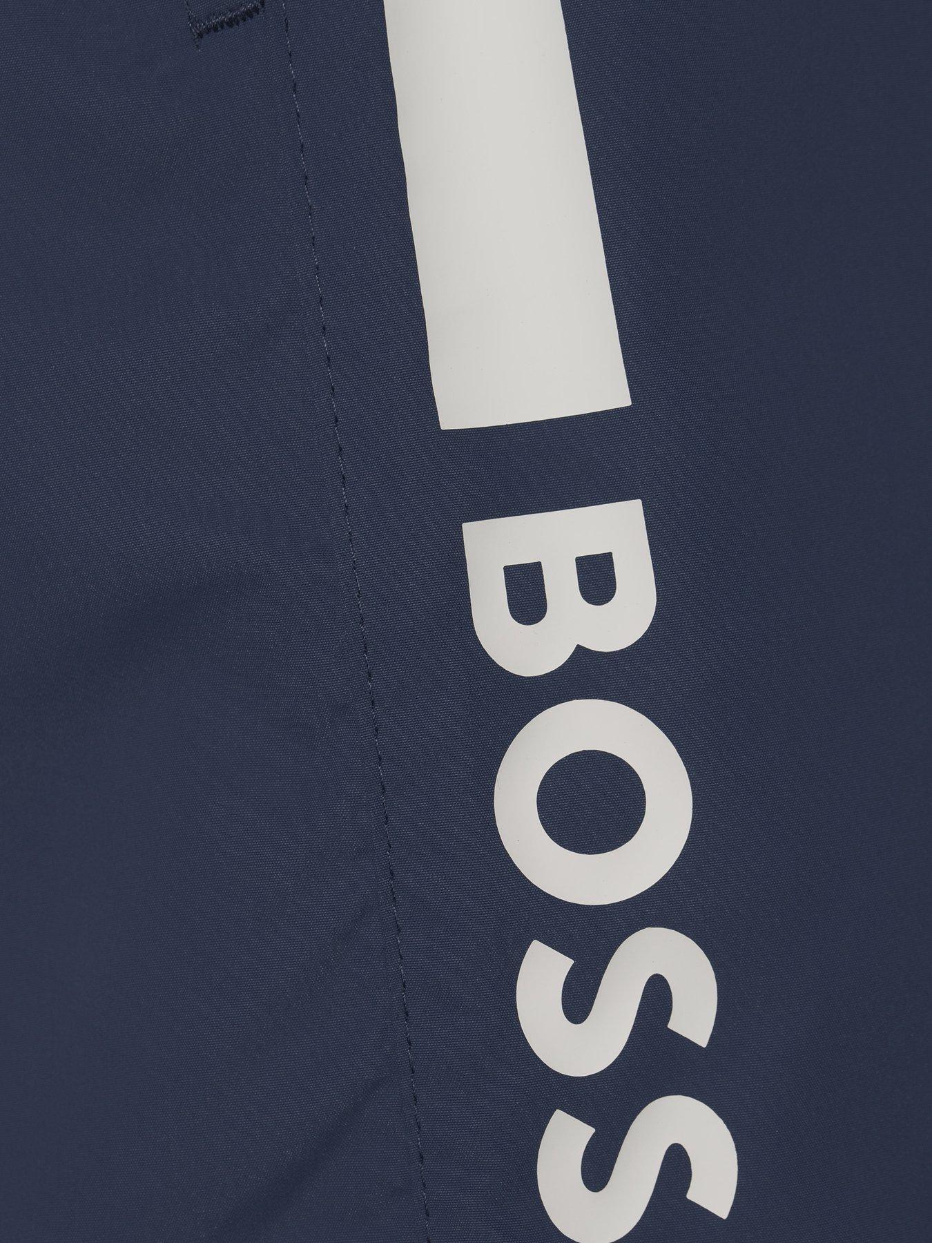 Image 4 of 5 of BOSS Dolphin Swim Shorts - Navy