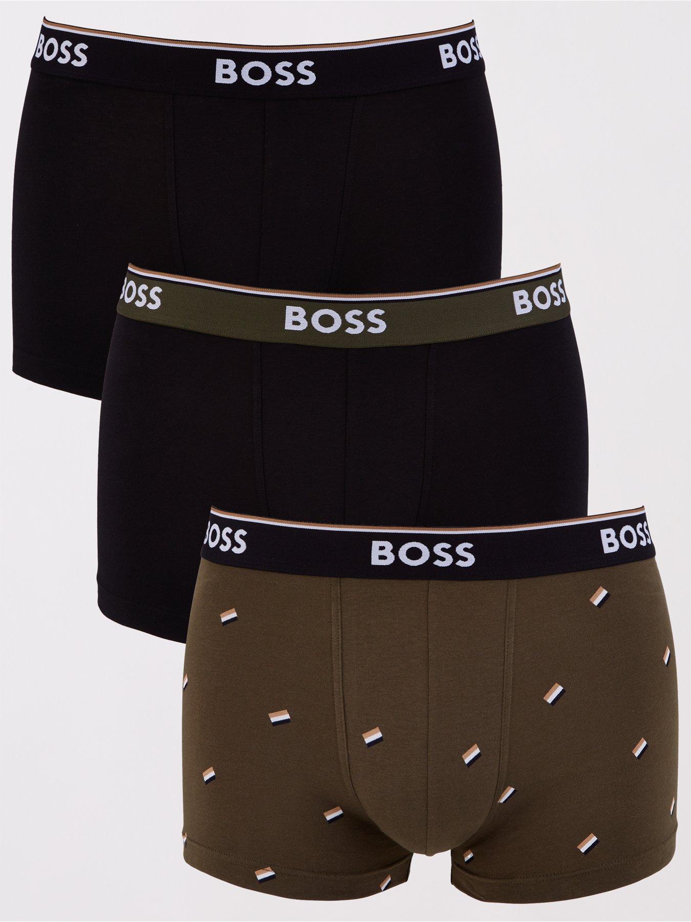 BOSS Stretch Cotton Power Design Trunks - Multi