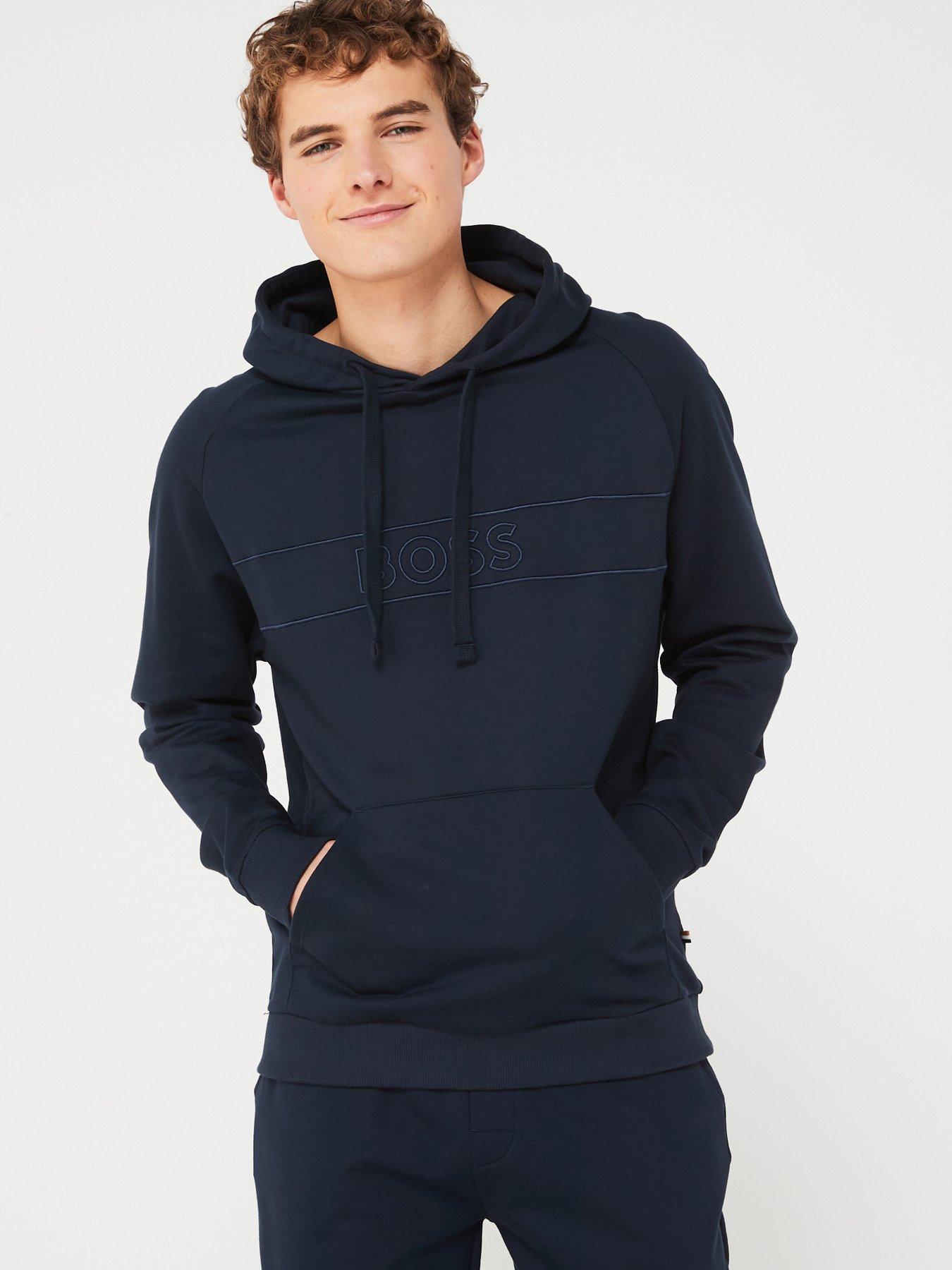 Hugo boss heritage hoodie on sale