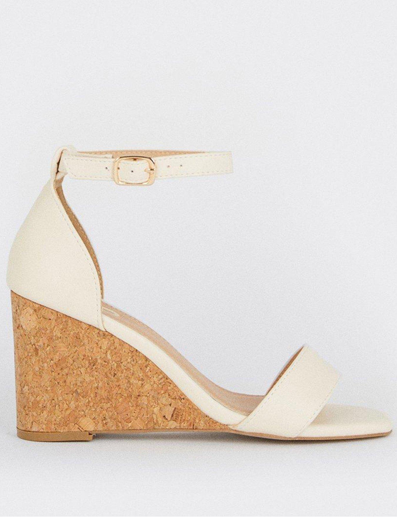 Cream on sale wedges uk