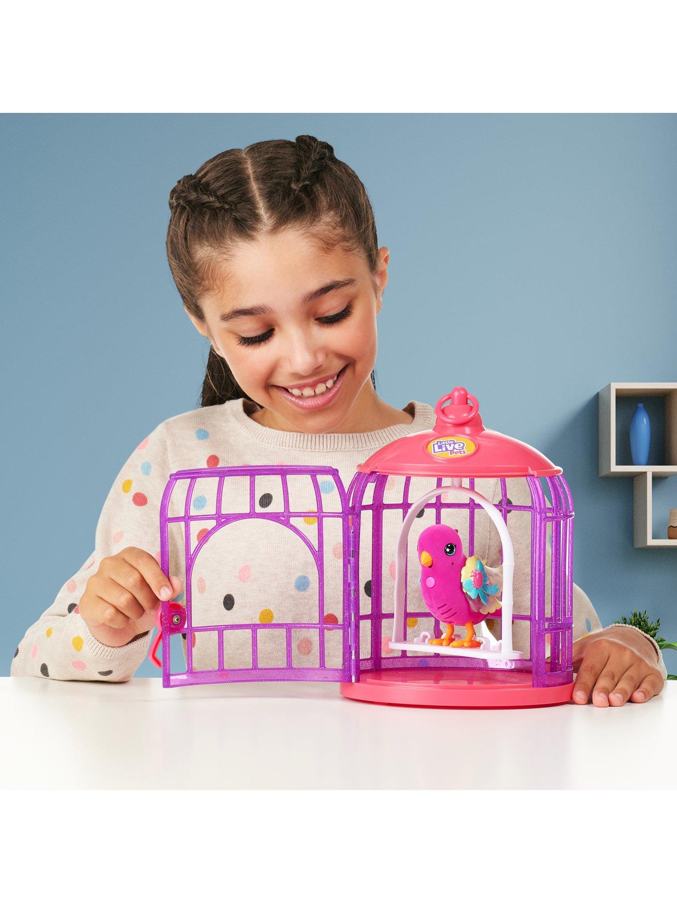 Little live pets hotsell secret songbird with cage