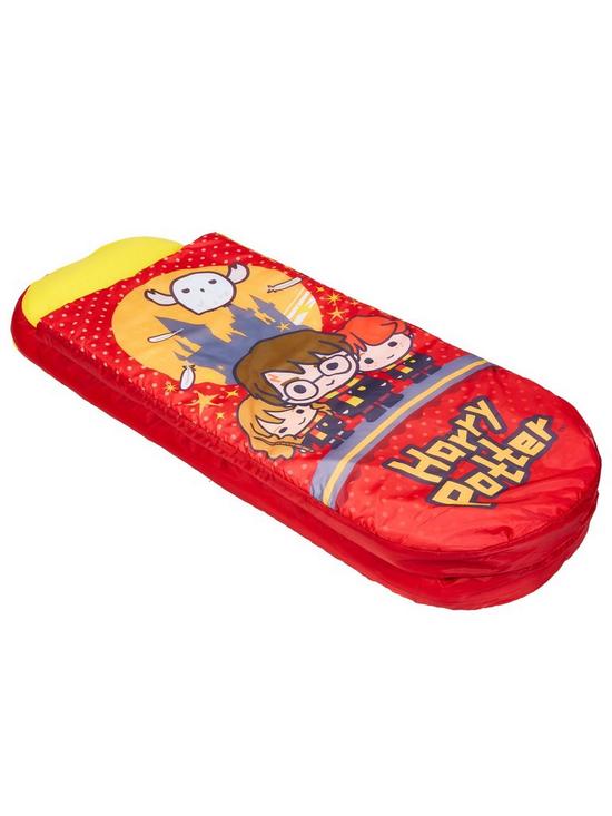 back image of harry-potter-junior-readybed-2-in-1-kids-sleeping-bag-and-inflatable-air-bed-in-a-bag-with-a-pump