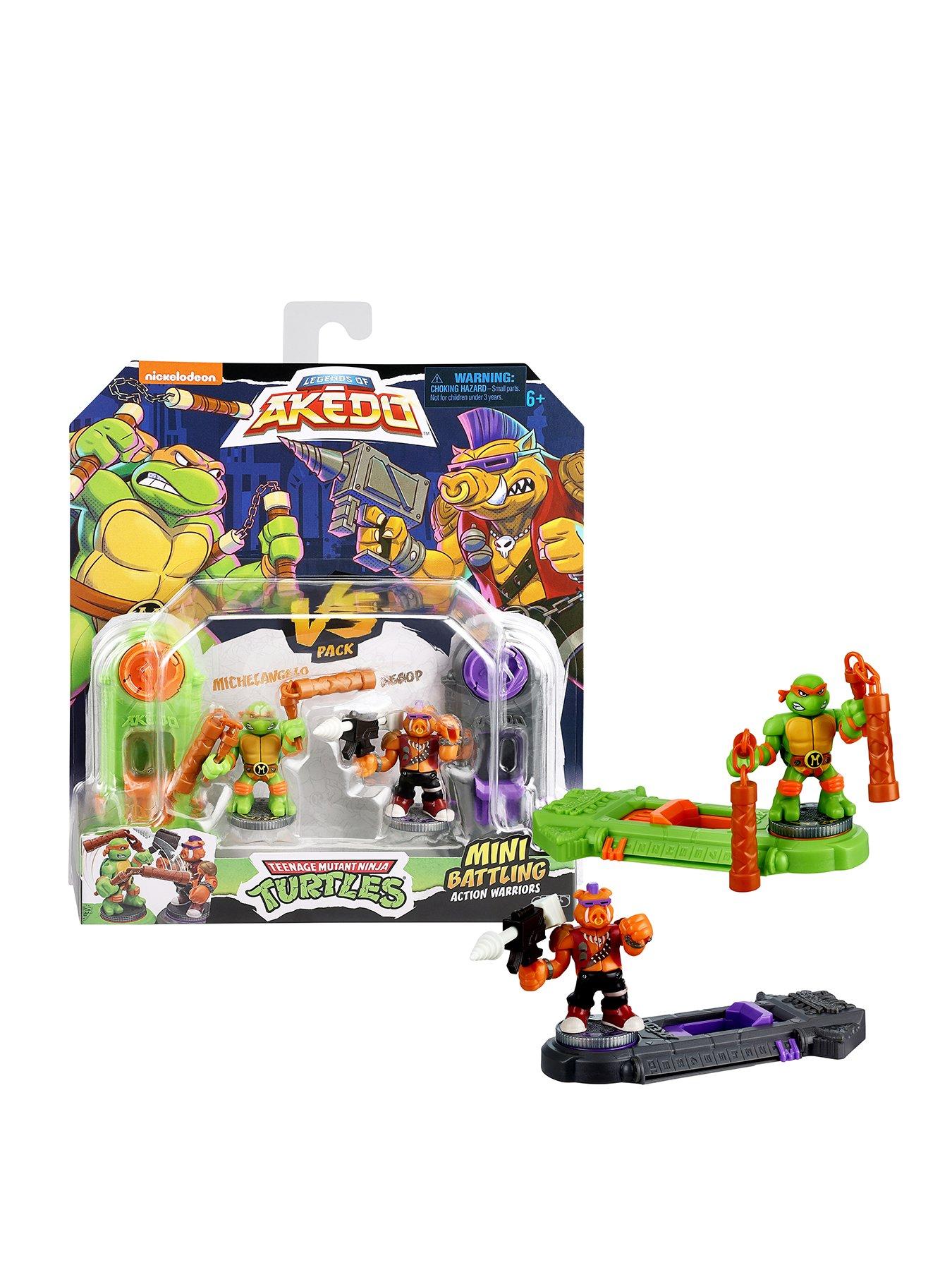 undefined Legends Of Akedo X Teenage Mutant Ninja Turtles - Michelangelo Vs Bebop
