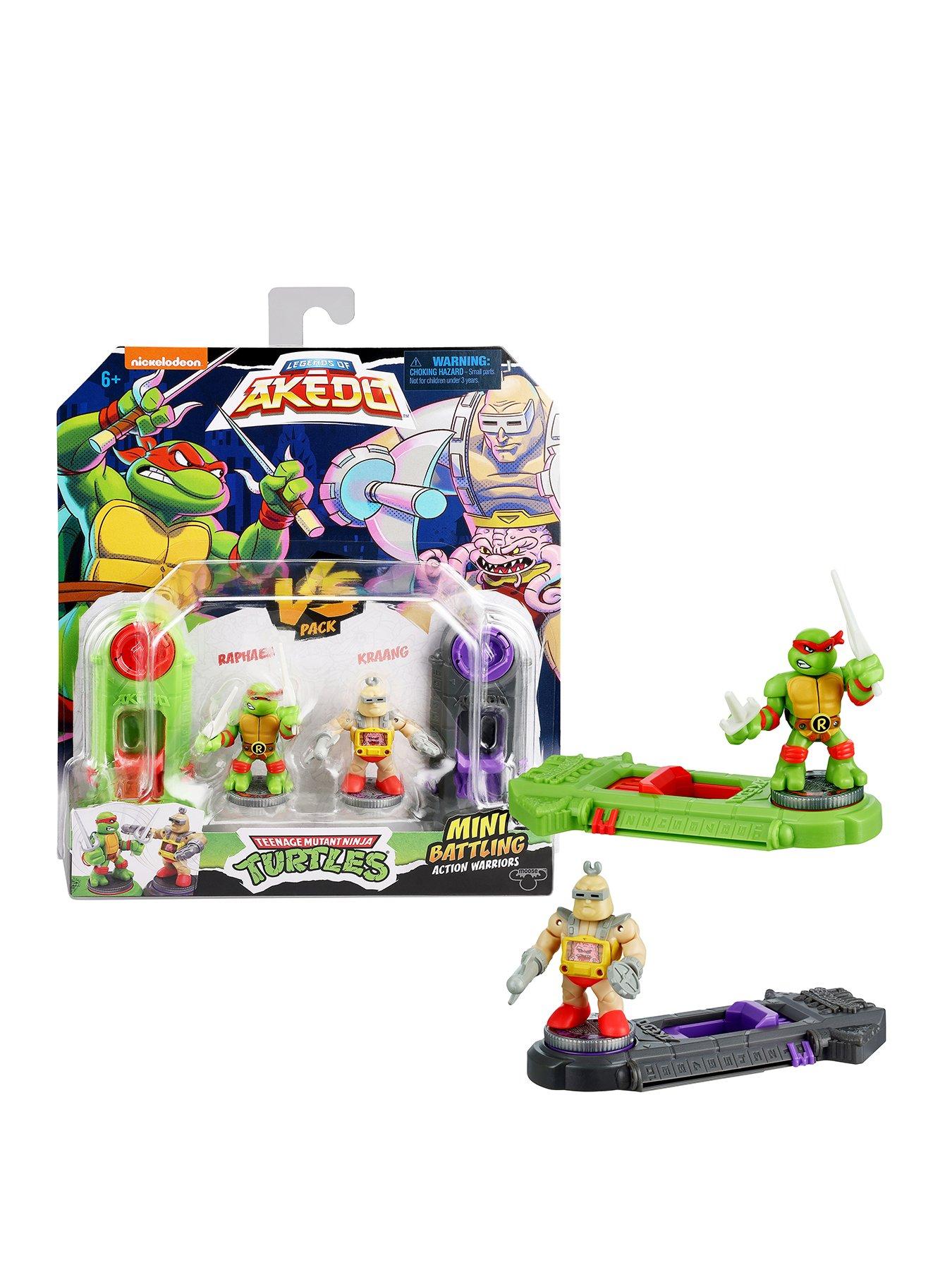 undefined Legends Of Akedo Teenage Mutant Ninja Turtles. Mini Battling  Warriors Versus Pack Raphael Vs Krang
