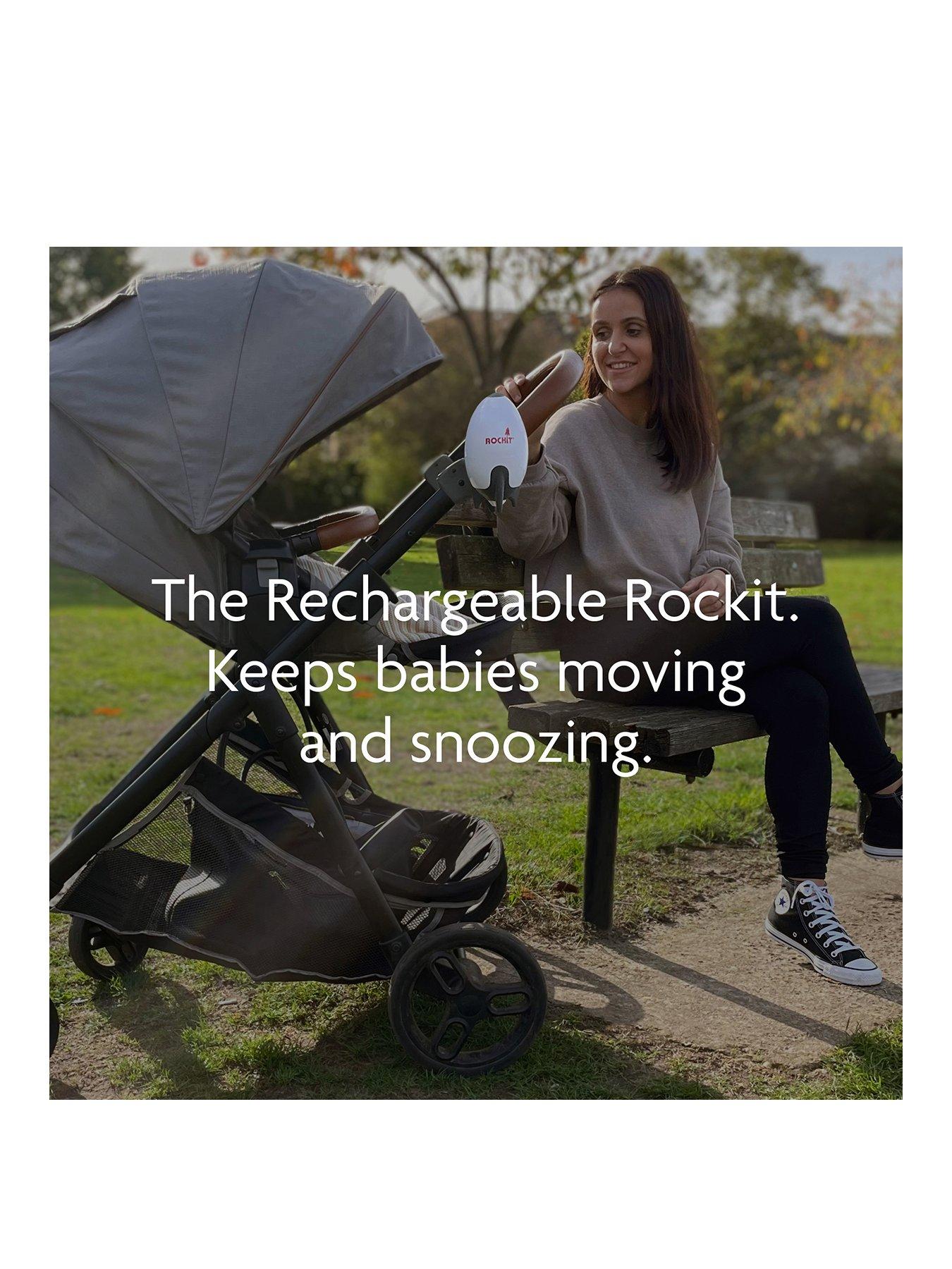 Rockit Stroller Rocker (Rechargeable) - Zed and Wooshh Bundle