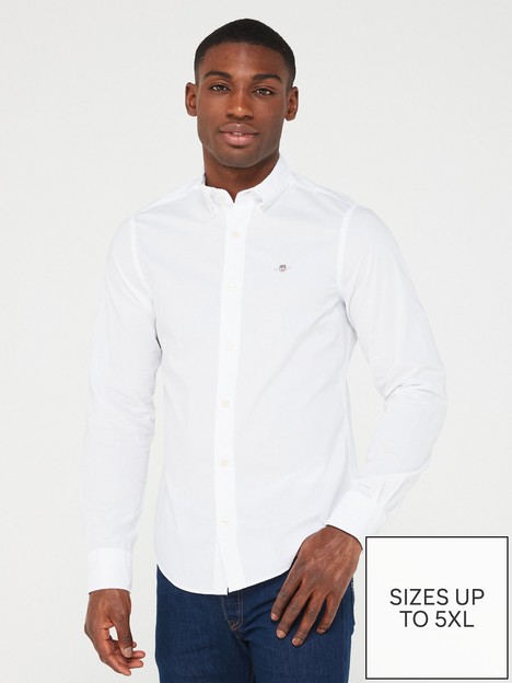gant-slim-fit-poplin-long-sleeve-shirt-white