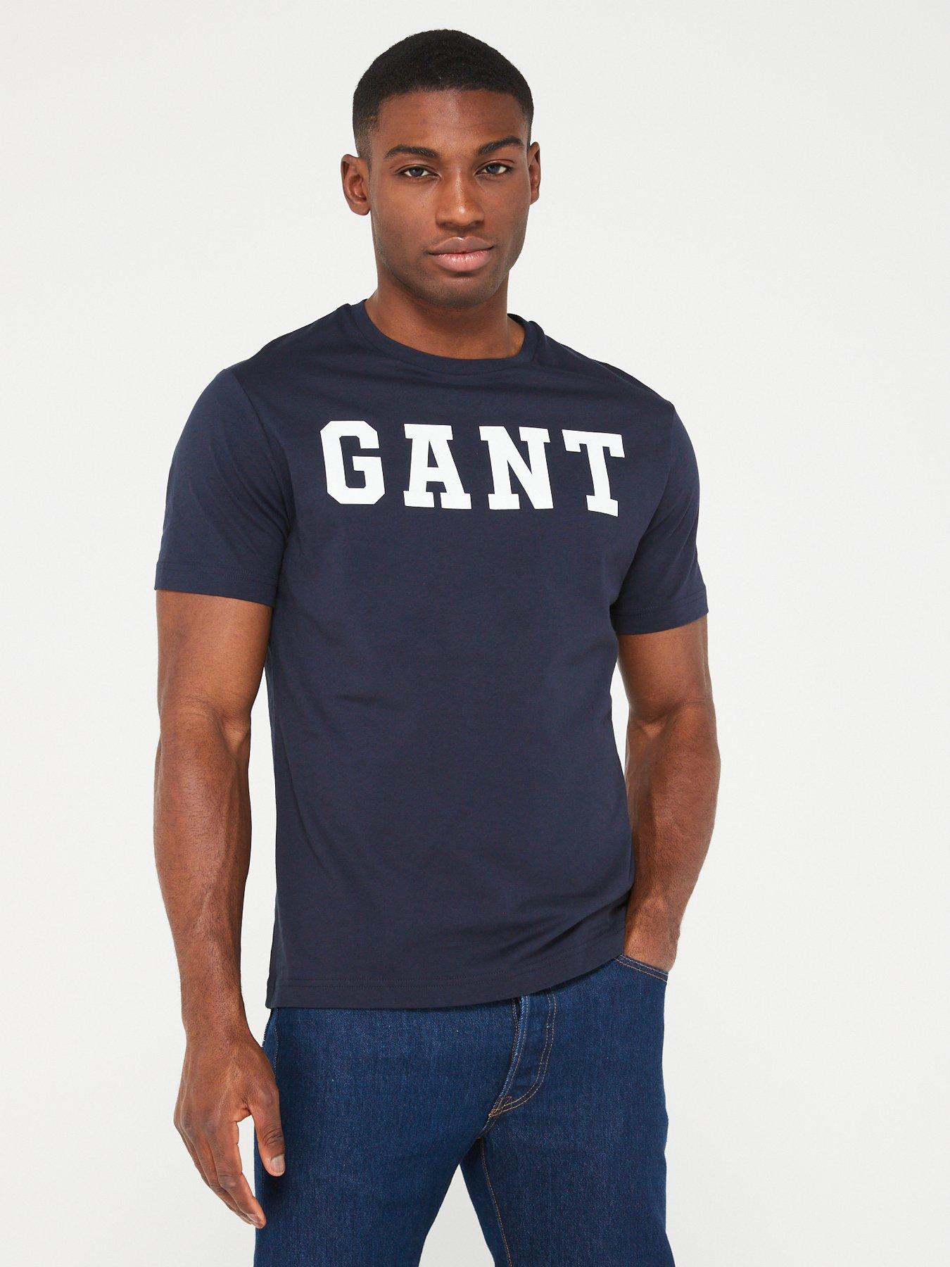 gant blue t shirt