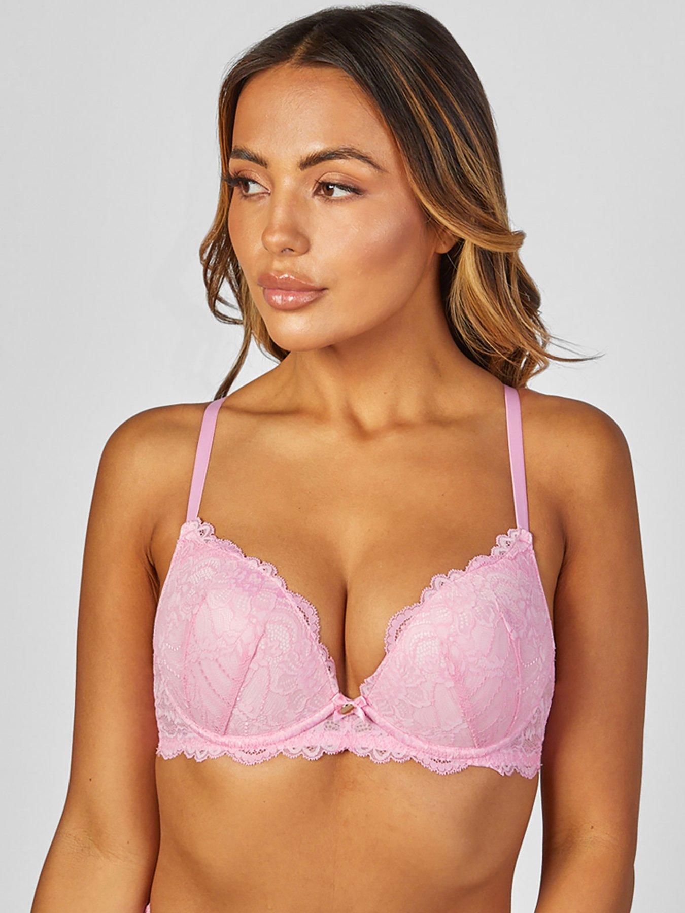 Aliyah Lace Wired Plunge Bra, Boux Avenue