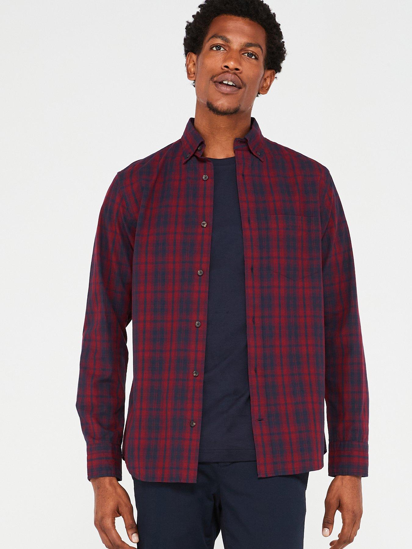 gant-reg-fit-archive-poplin-plaid-shirt-red