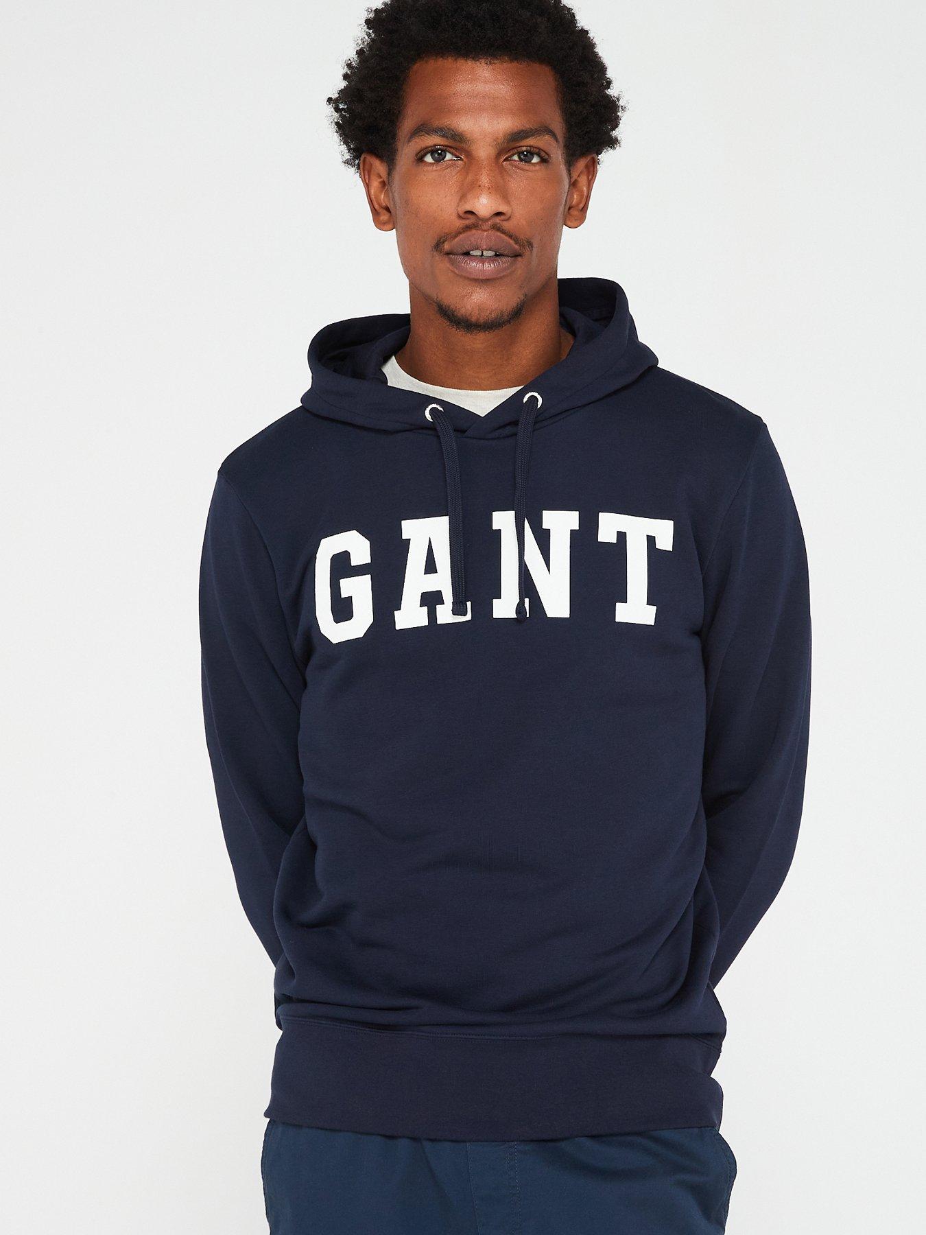 Gant best sale blue hoodie