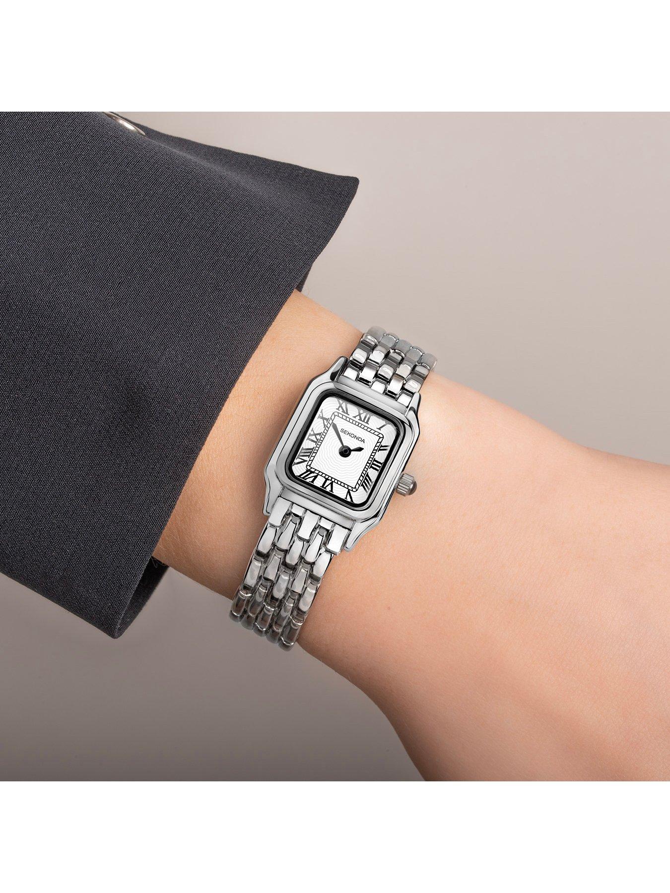 Sekonda Womens Monica Silver Bracelet Analogue Watch Very