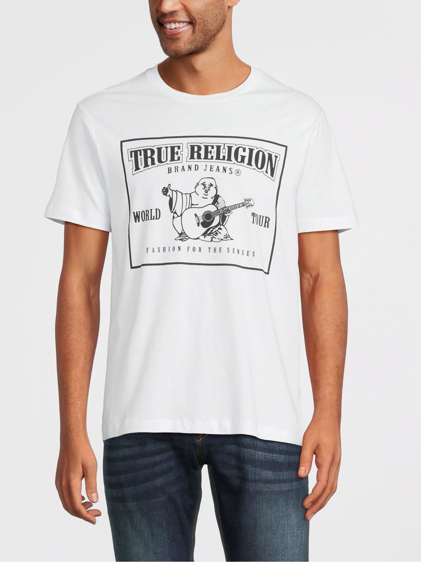 true religion buddha t shirt white