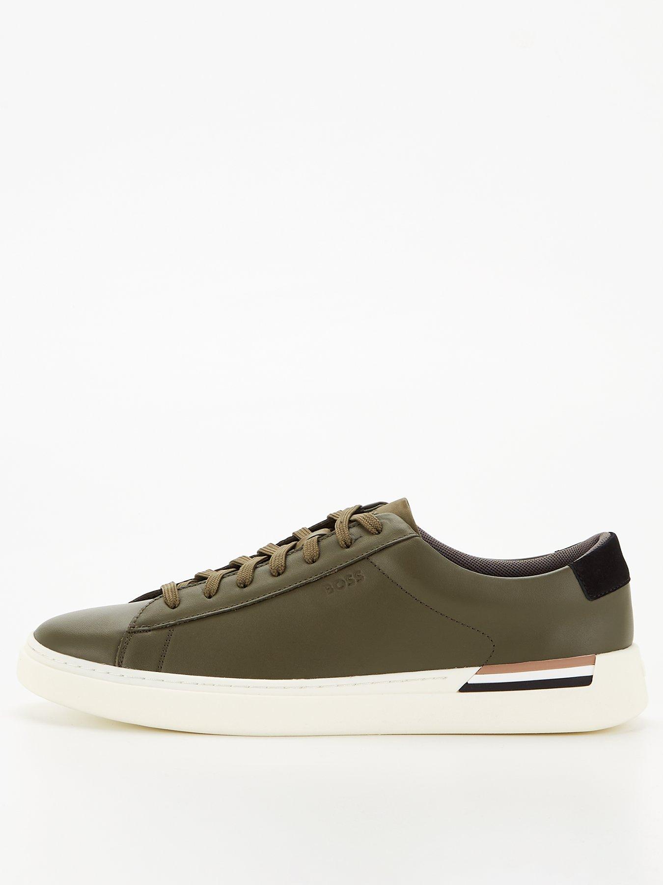 BOSS Clint tenn ltnu Leather Trainer very