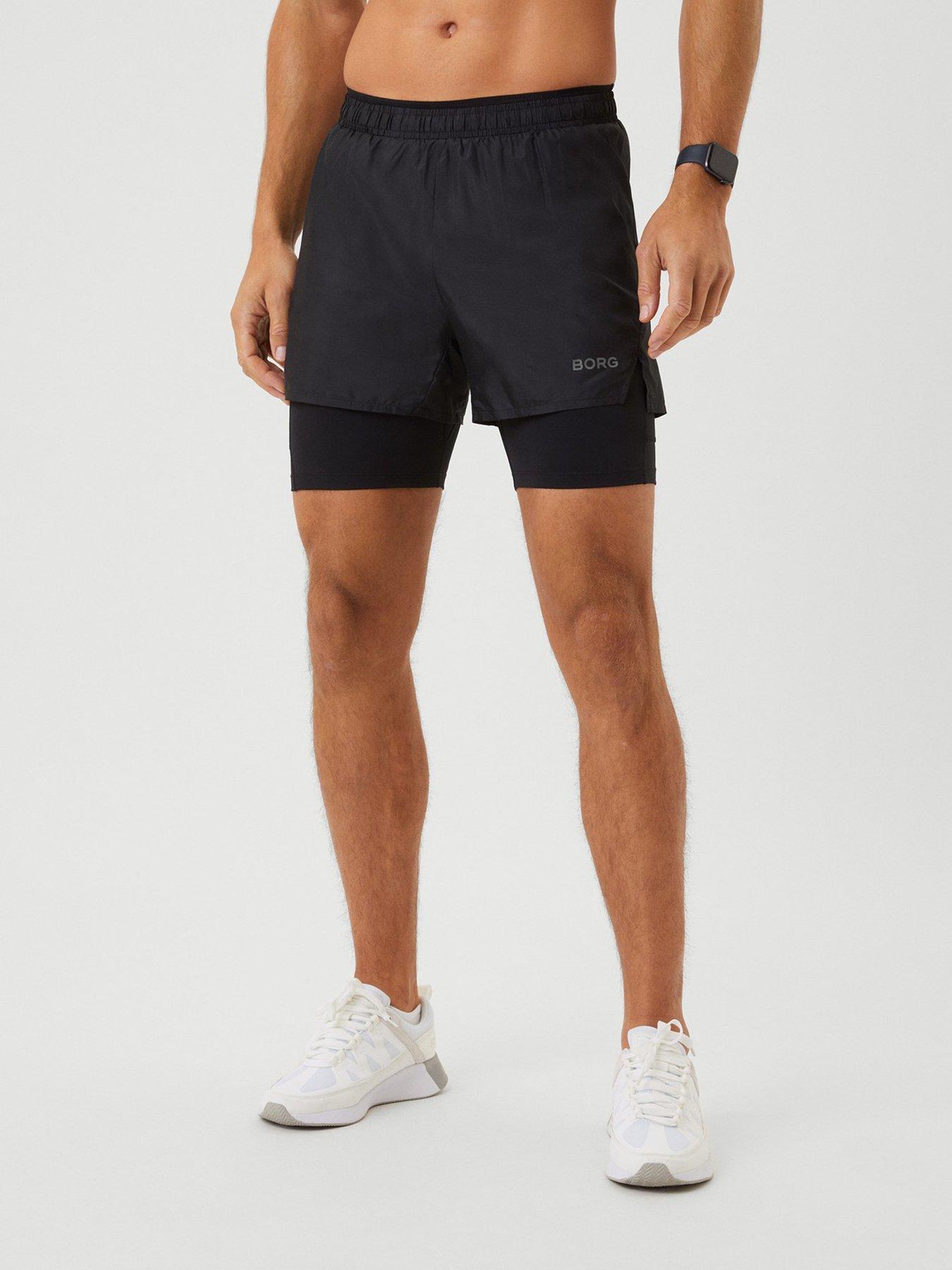 Paul Smith Junior zebra patch track shorts - Blue