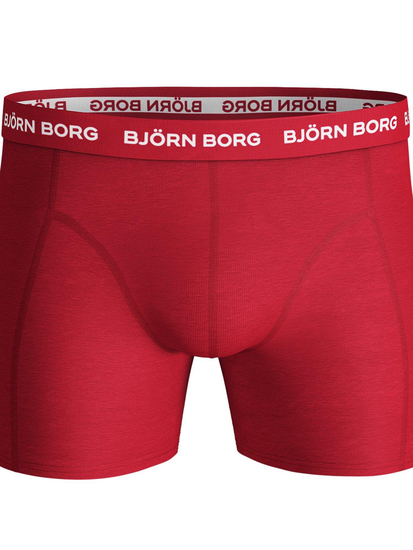 Mens Bjorn Borg Cotton Stretch Boxer 5 Pack