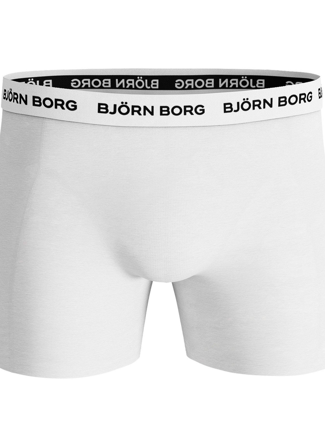 Bjorn Borg Mens Bjorn Borg Cotton Stretch Boxer 5 Pack