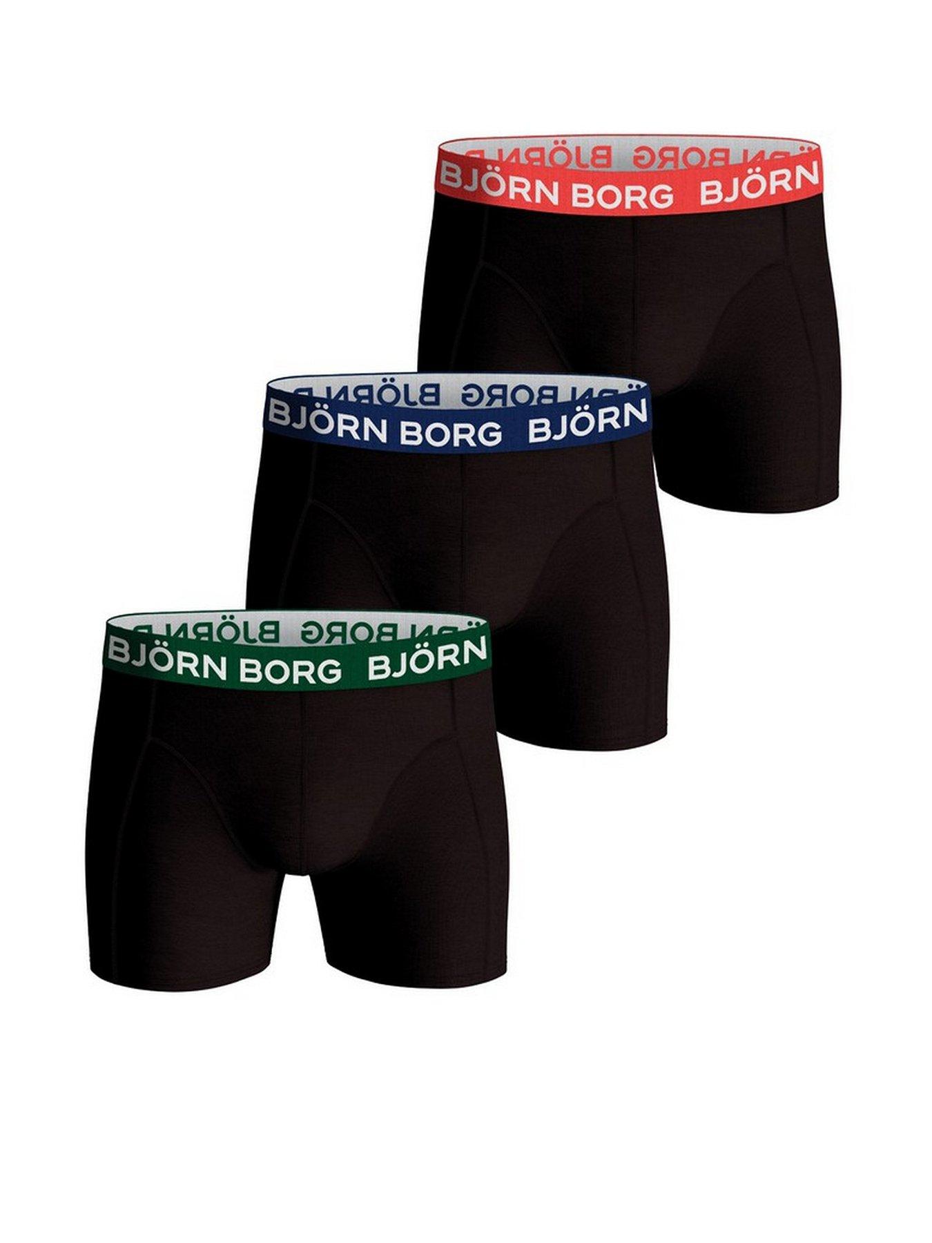 Bjorn Borg Mens Bjorn Borg Cotton Stretch Boxer 5 Pack